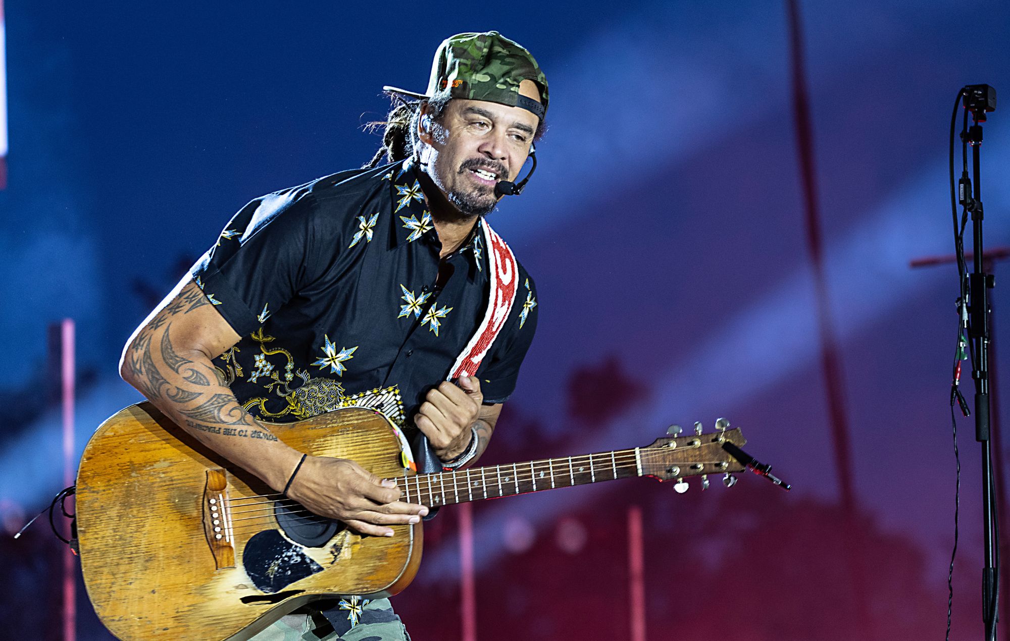 Michael Franti of Michael Franti & Spearhead in 2025