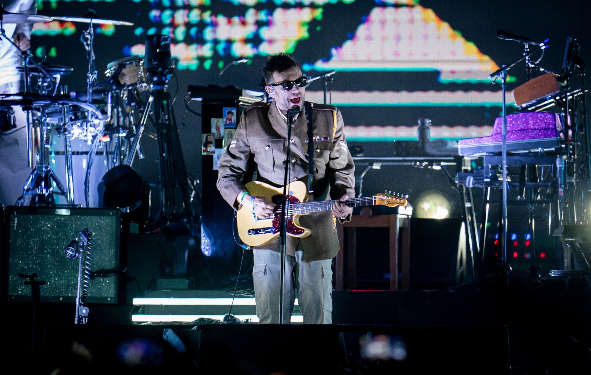 Gorillaz perform in 2025