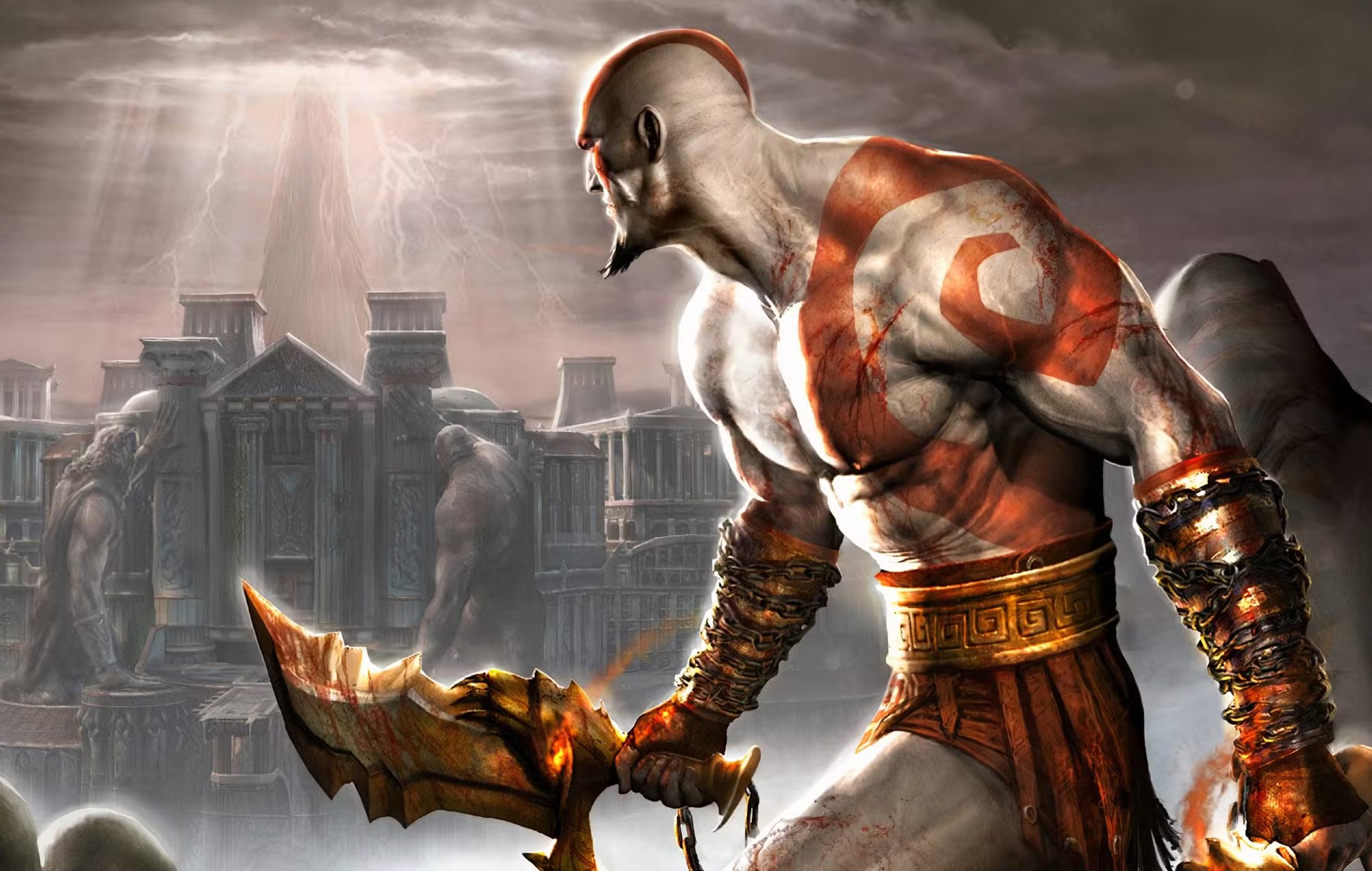 GoW Trilogy Remake Release Date: Kratos can be seen