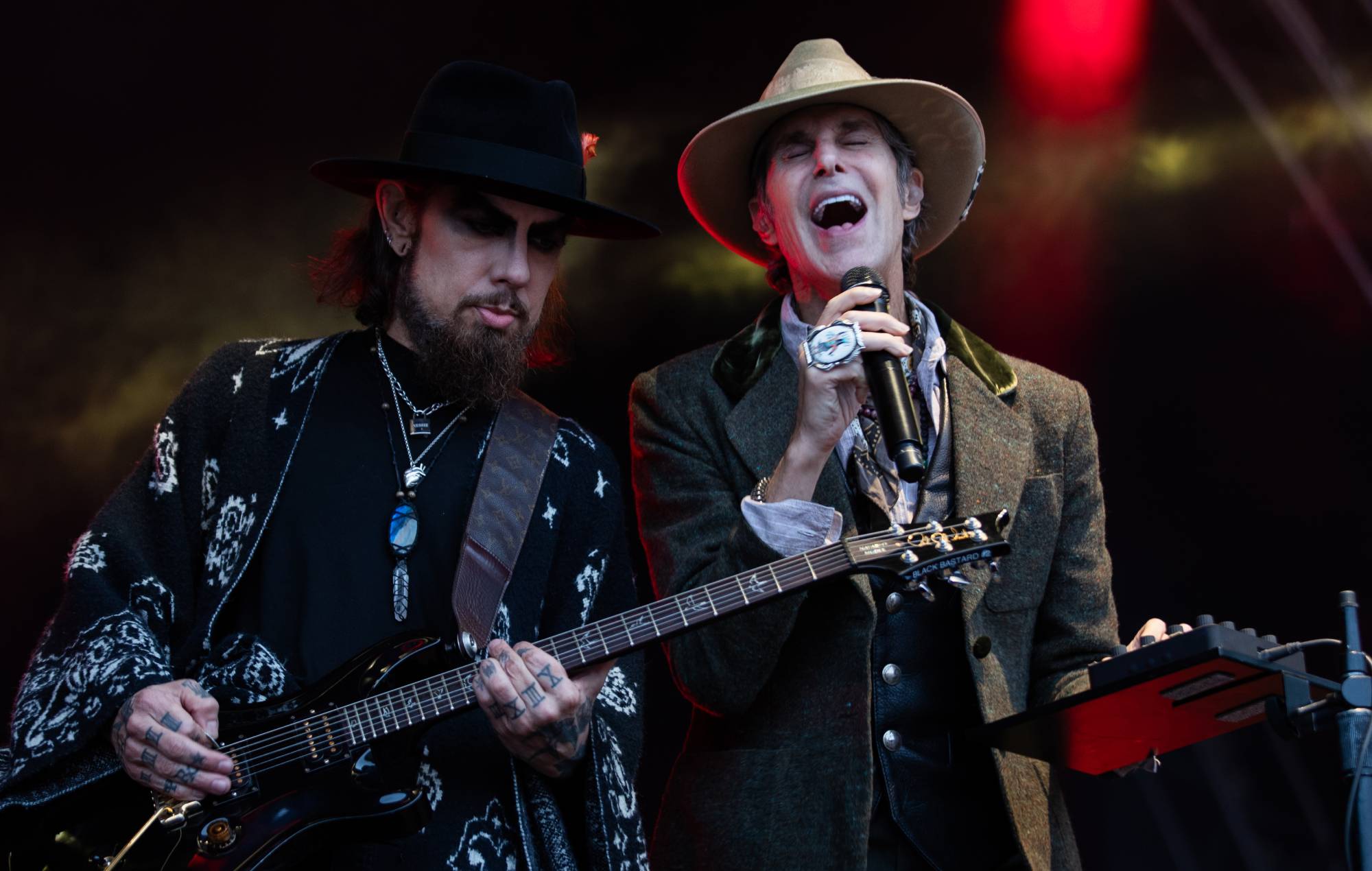 Perry Farrell and Dave Navarro of Jane's Addiction