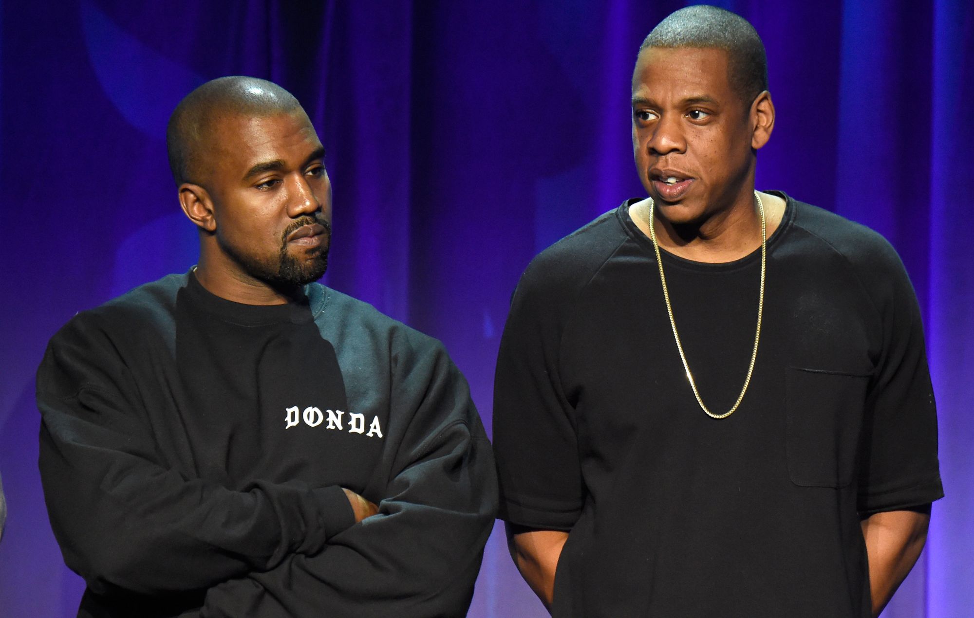 Kanye West and Jay Z
