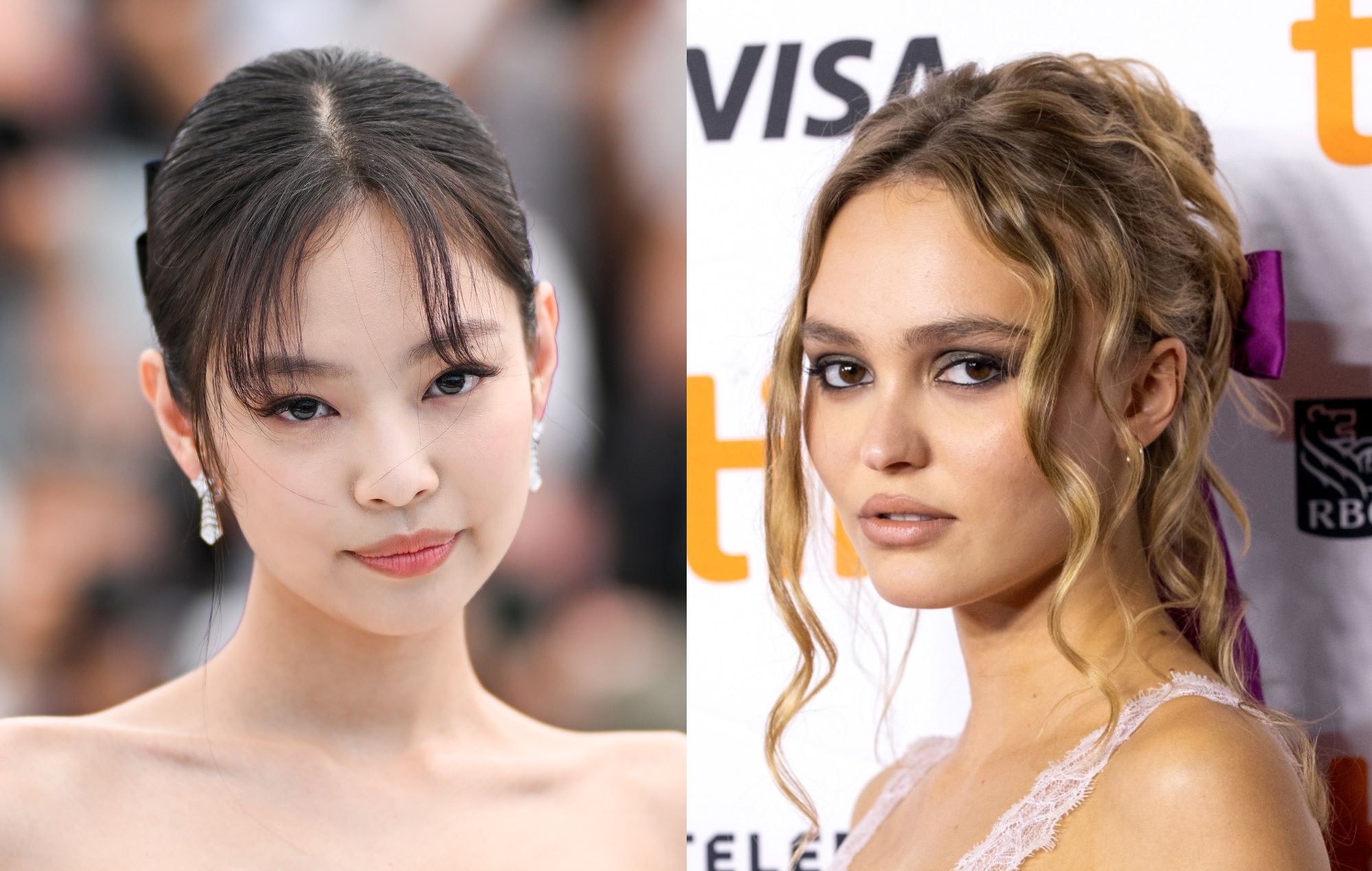 jennie blackpink lily rose depp the idol