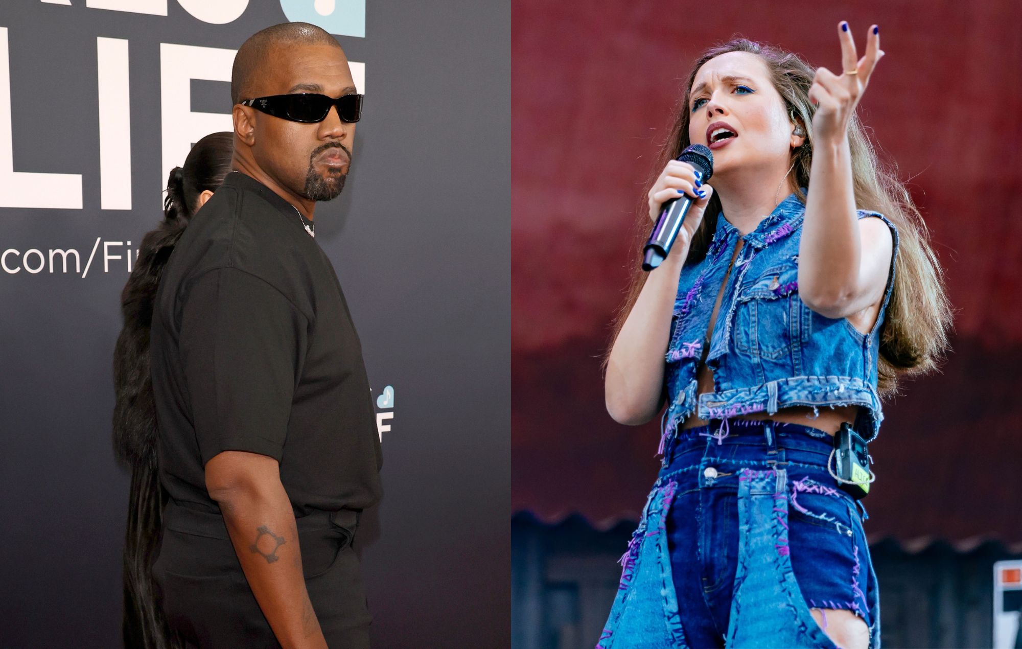 Kanye West and Alice Merton
