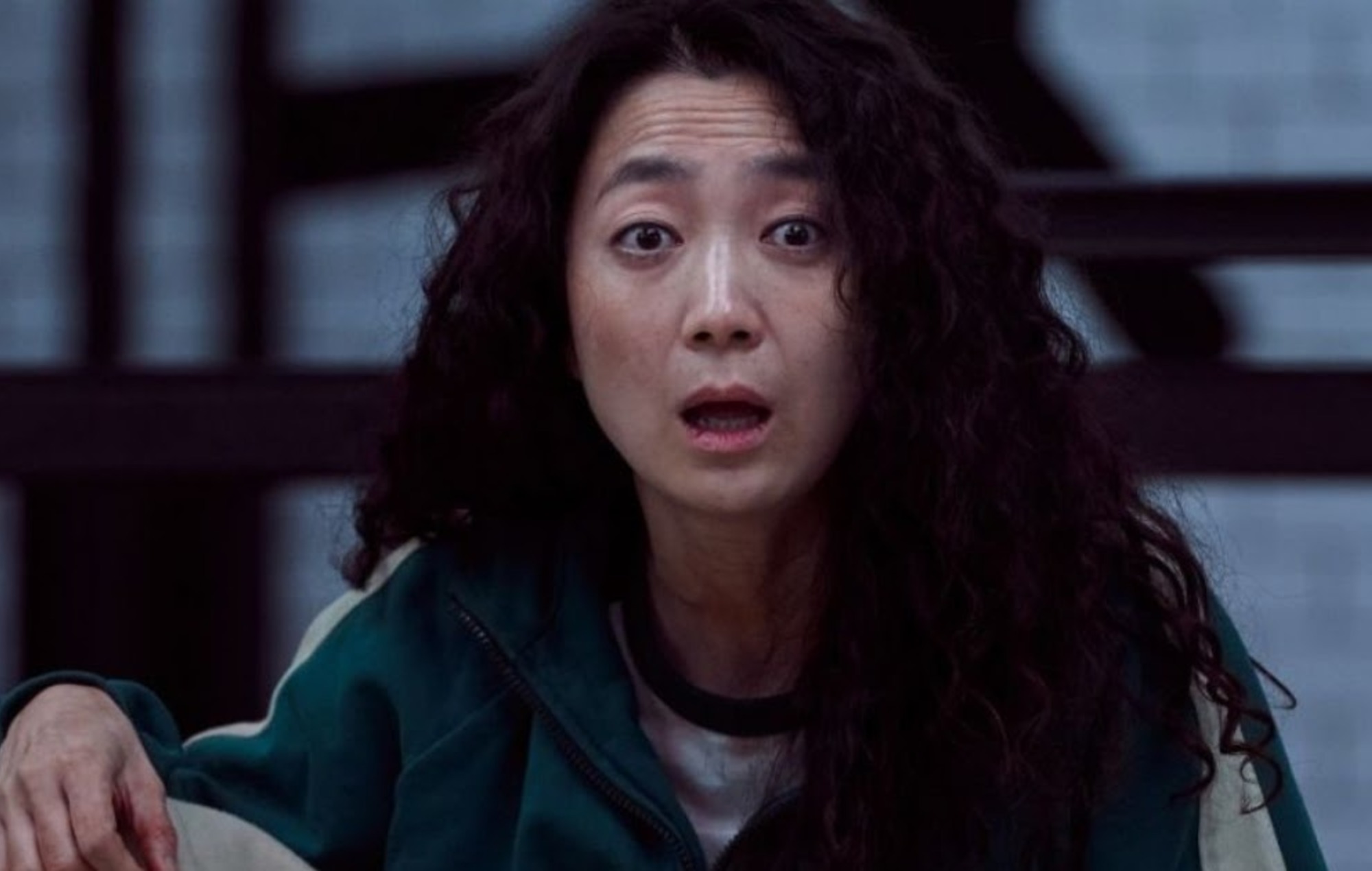 kim joo ryoung han mi nyeo squid game stills netflix