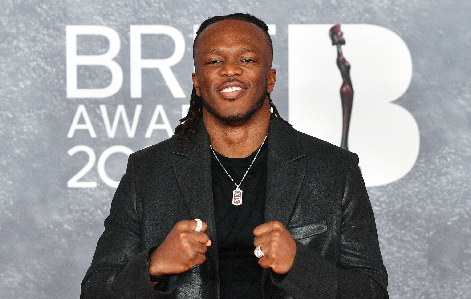KSI attends The BRIT Awards 2025