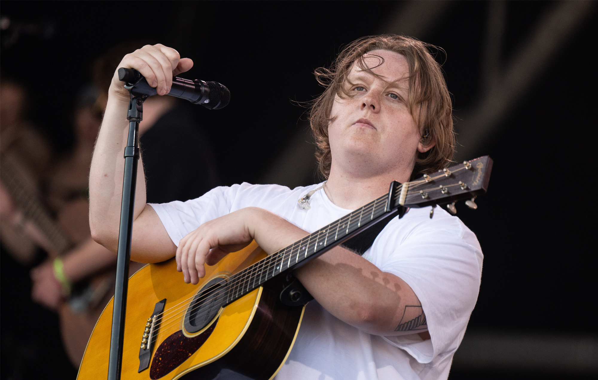 Lewis Capaldi at Glastonbury 2023
