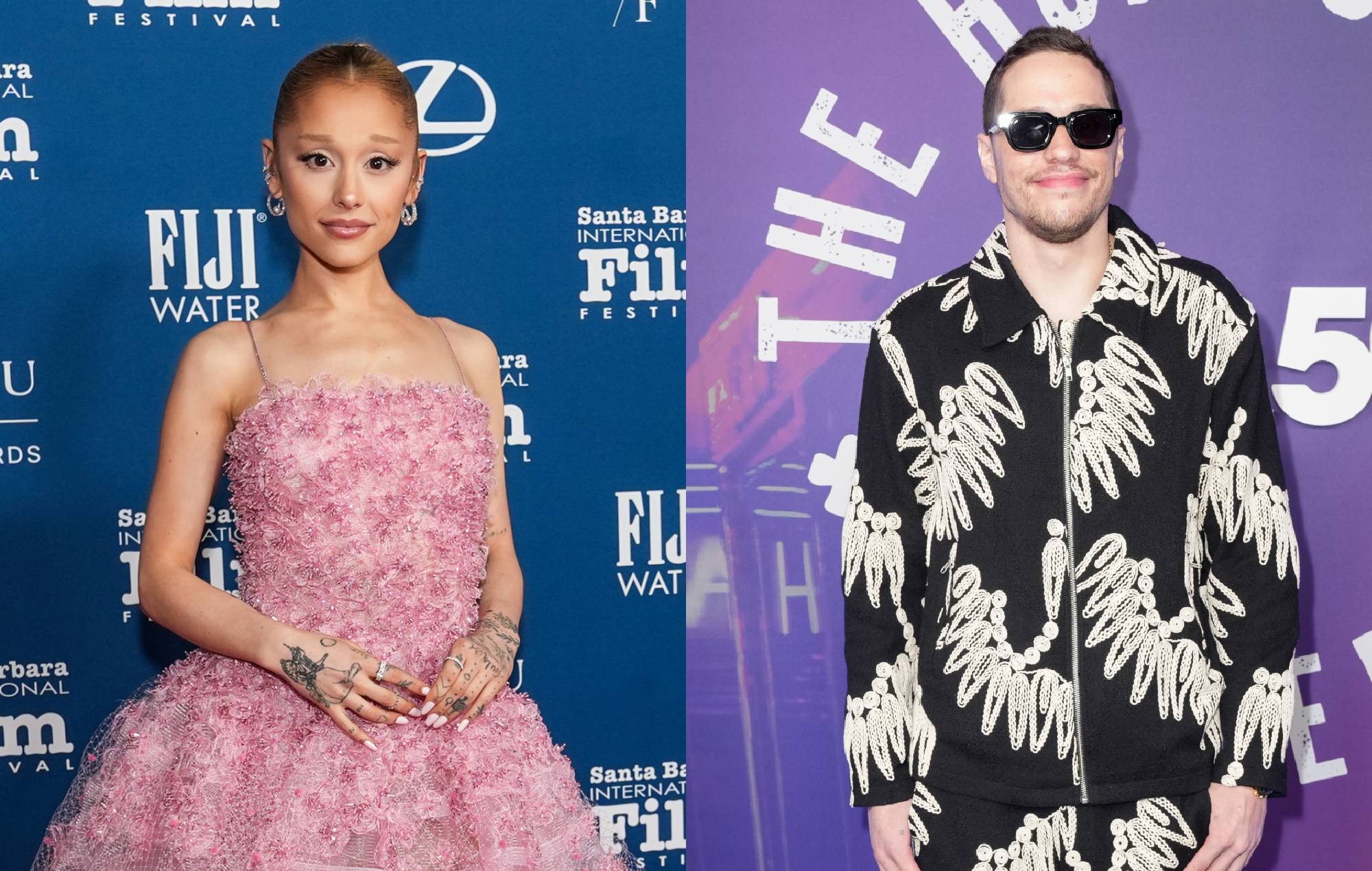 Ariana Grande and Pete Davidson