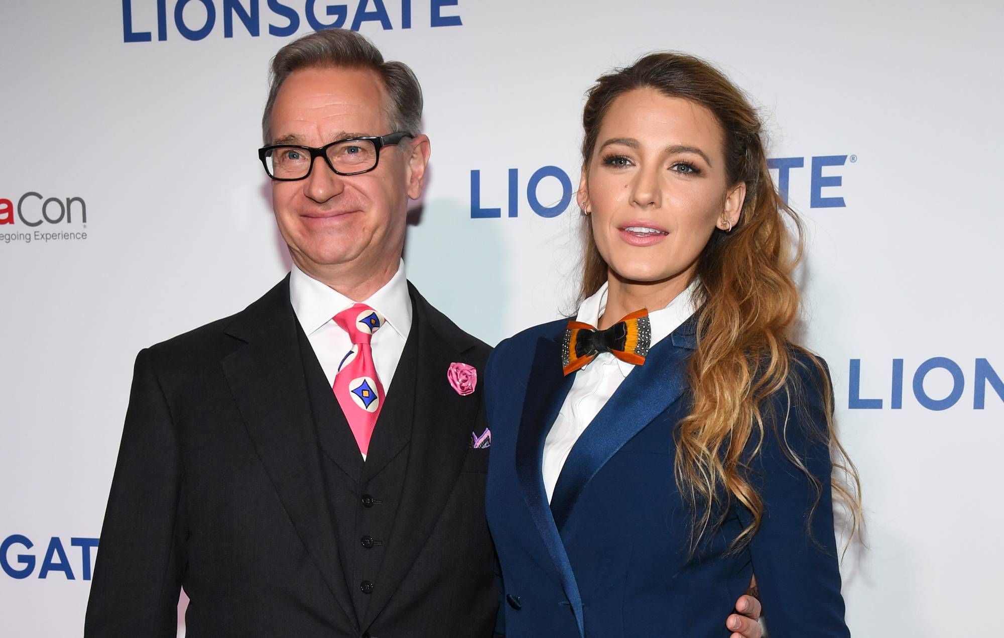 Paul Feig and Blake Lively