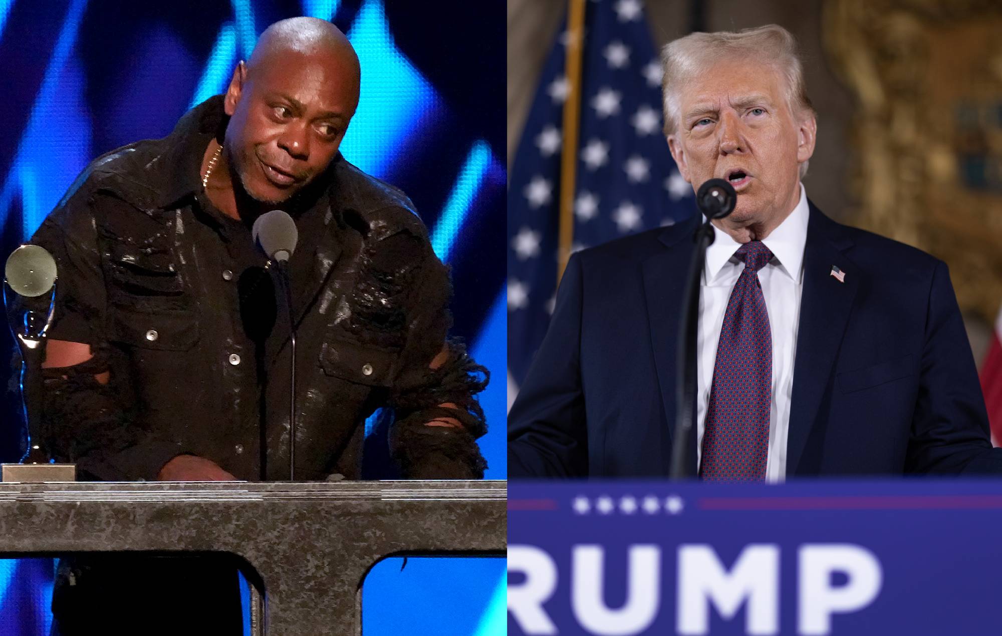 Dave Chappelle and Donald Trump