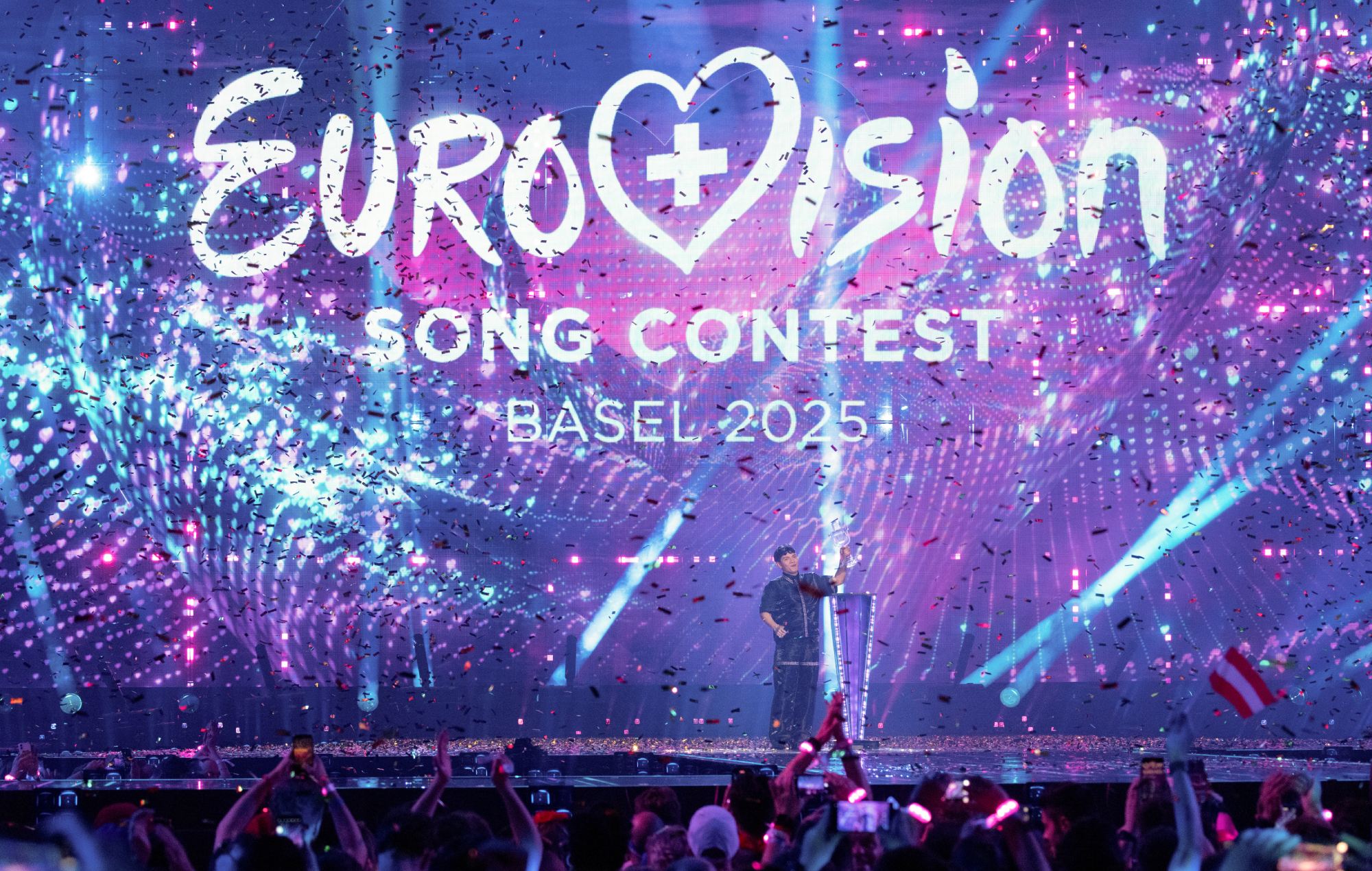The Eurovision Song Contest stage