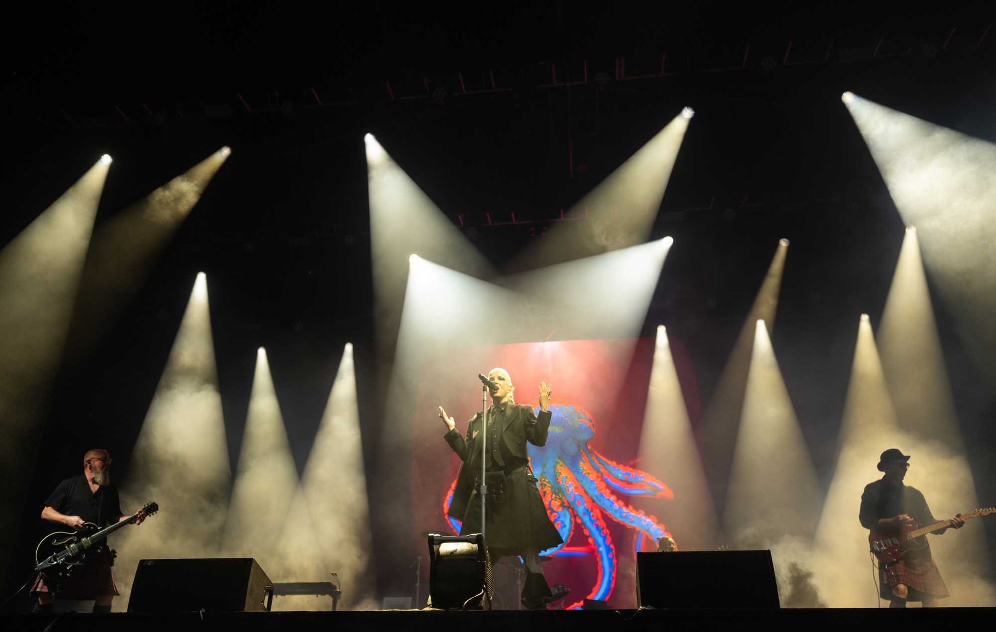 Garbage Perform At Edinburgh Castle