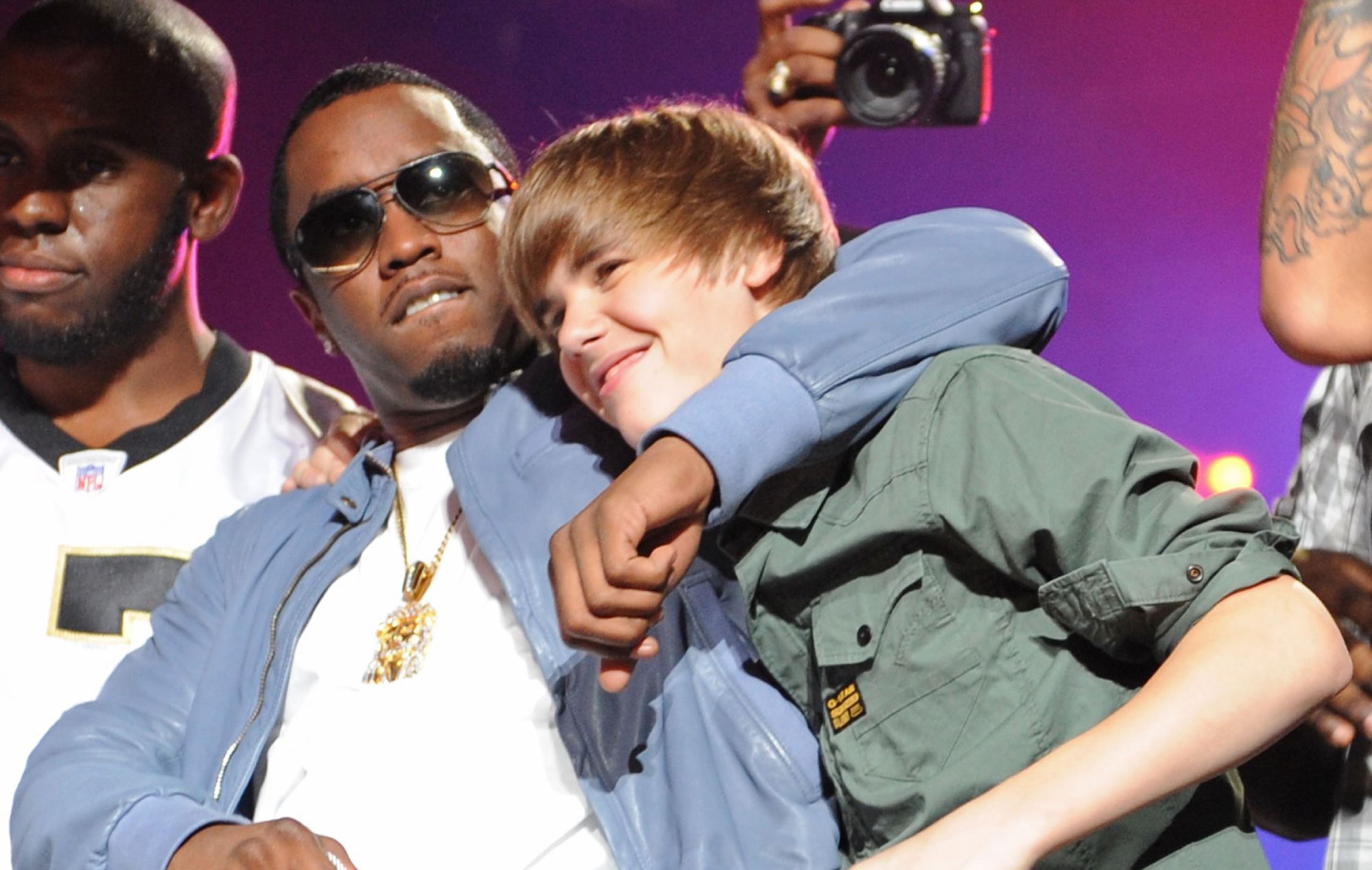 Sean 'Diddy' Combs and Justin Bieber