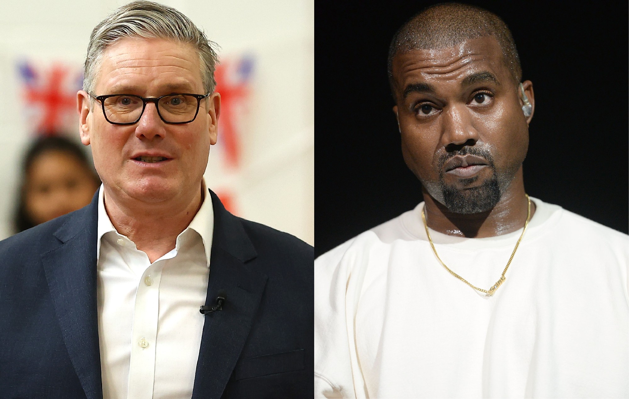 Keir Starmer and Kanye West.