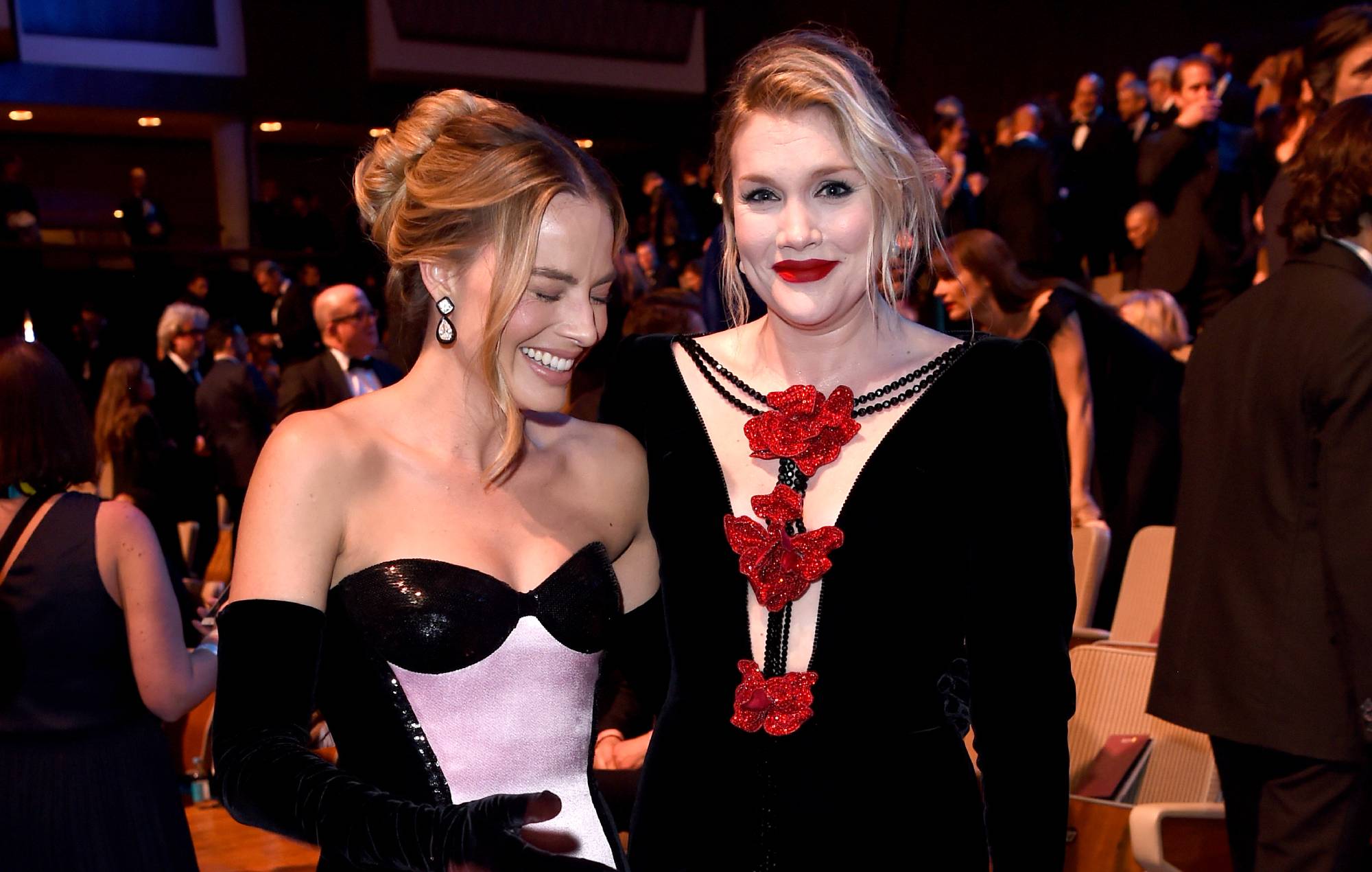 Margot Robbie and Emerald Fennell