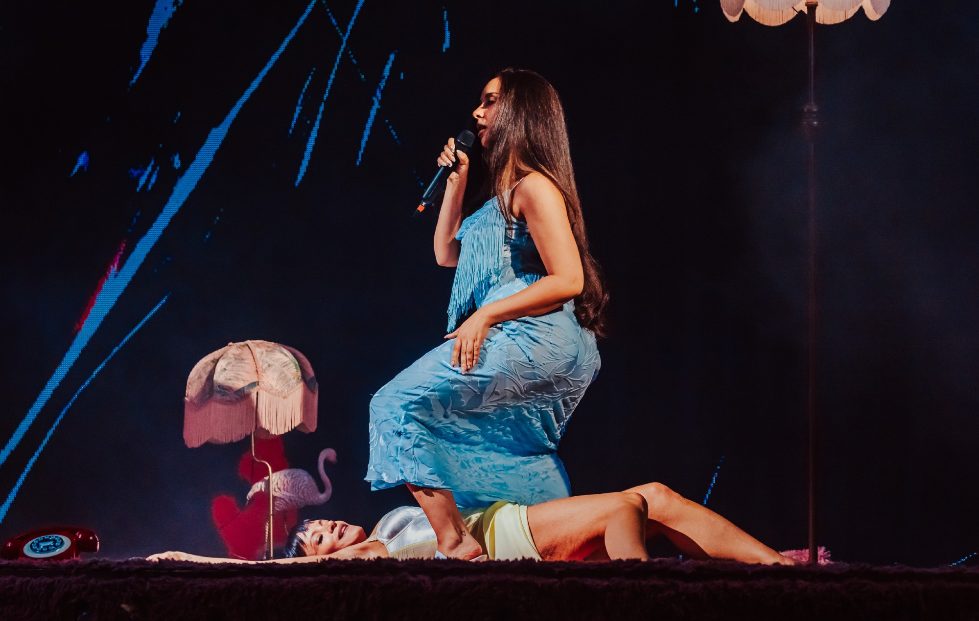 Lily Allen and JADE