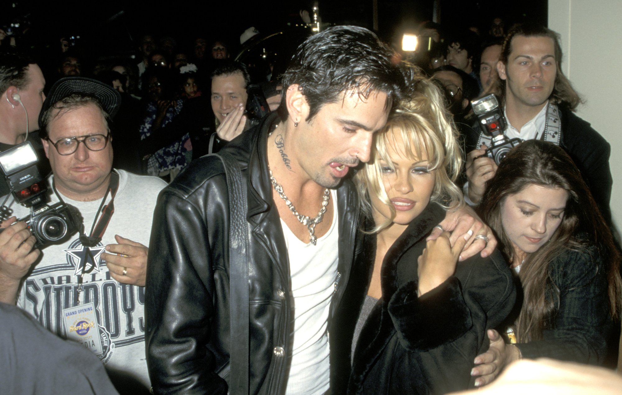 Tommy Lee and Pamela Anderson