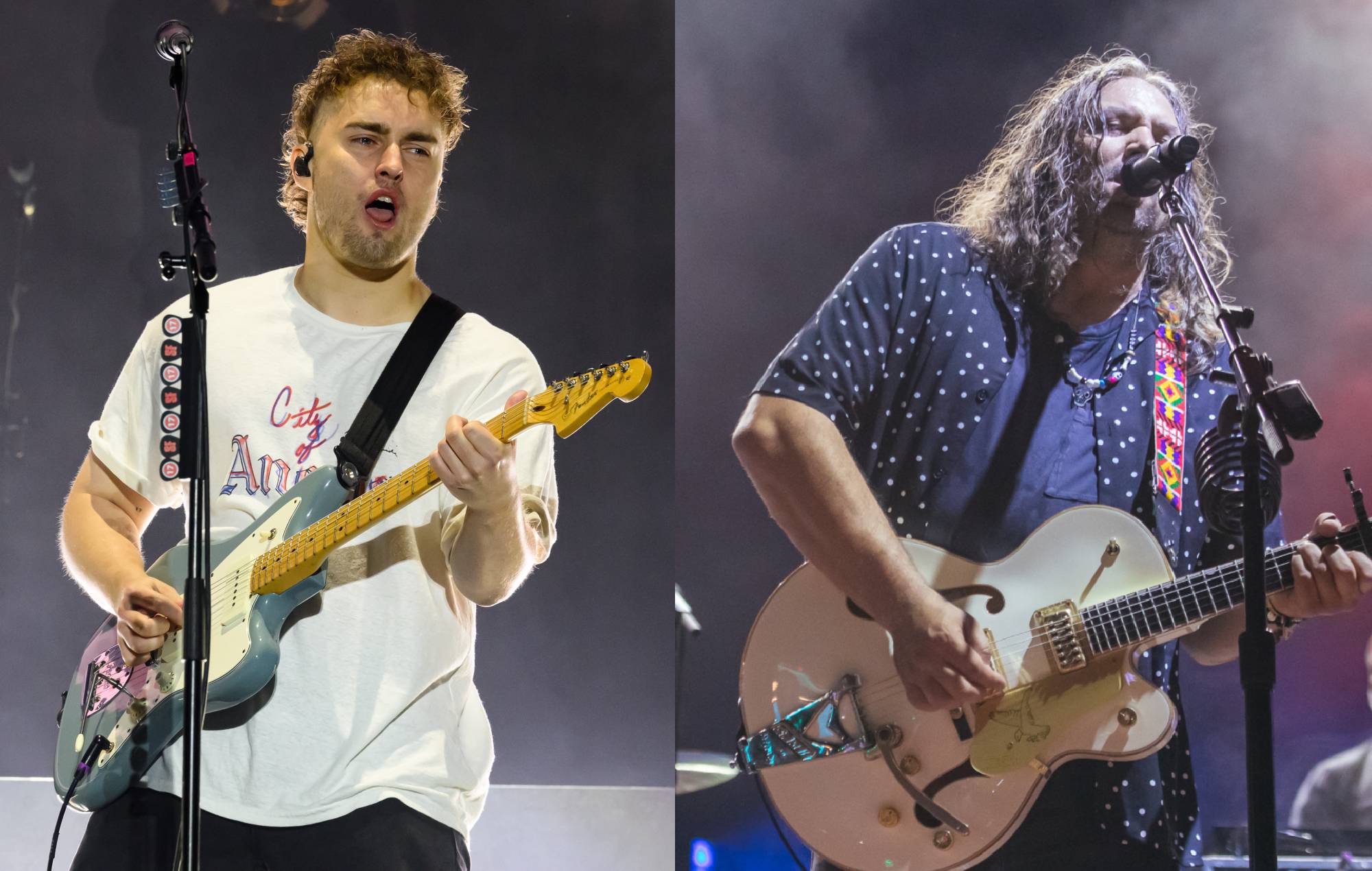 Sam Fender and Adam Granduciel