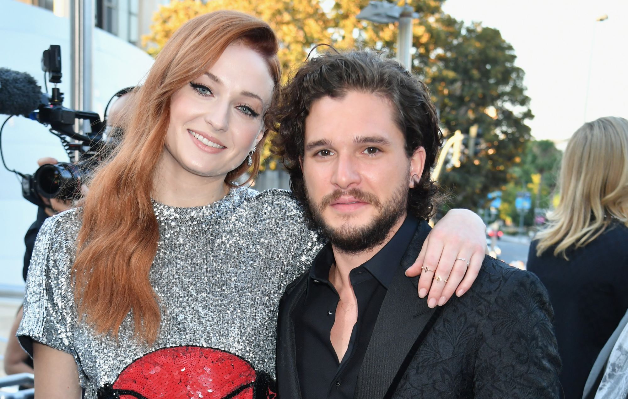 Sophie Turner and Kit Harrington