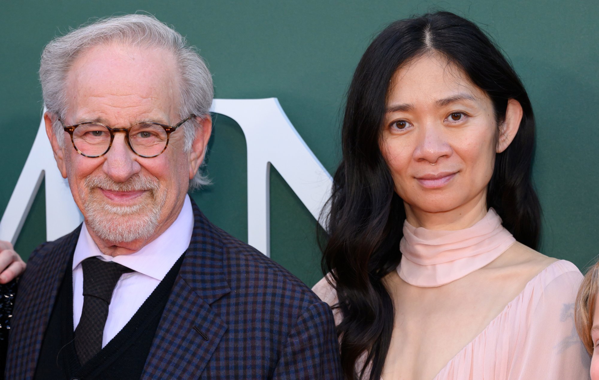 Steven Spielberg and Chloé Zhao
