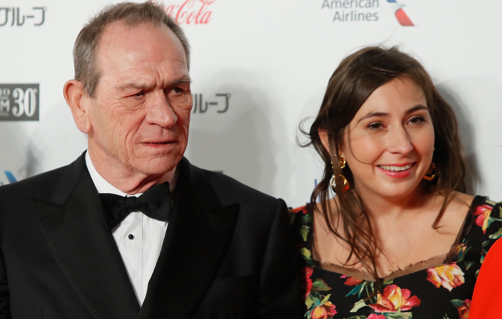 Tommy Lee Jones and Victoria Jones