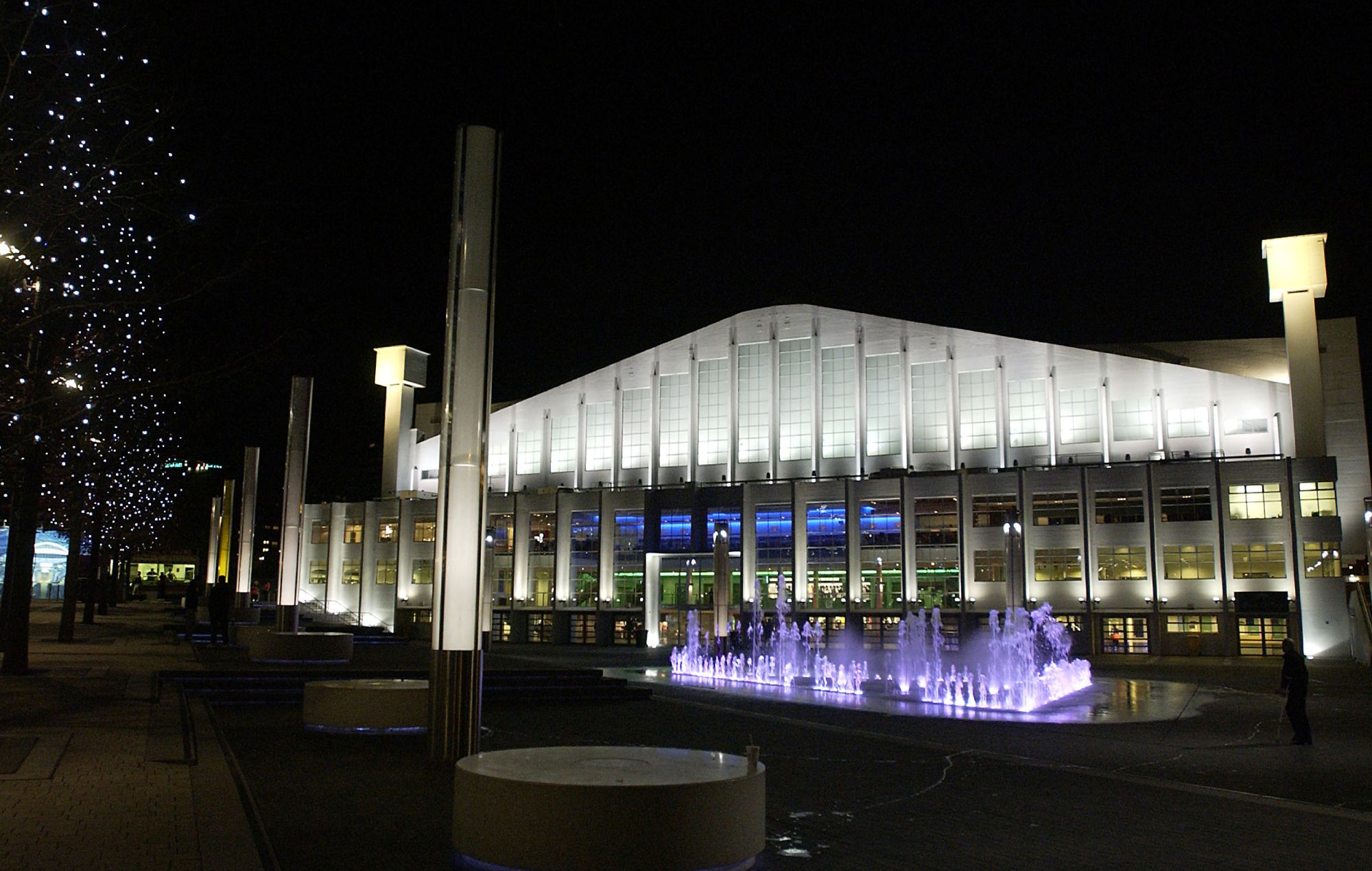 An exterior view of Wembley Arena