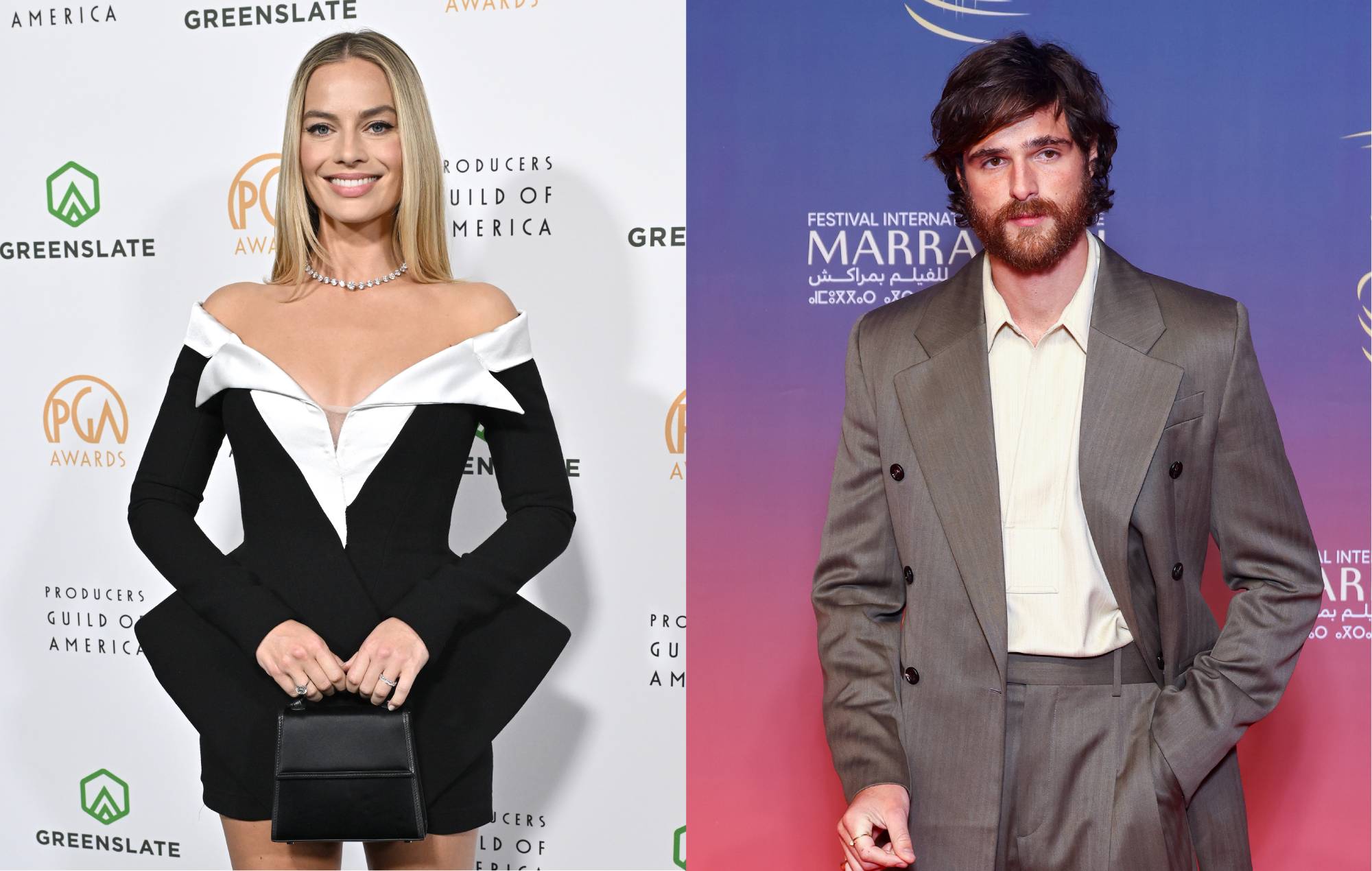Margot Robbie and Jacob Elordi