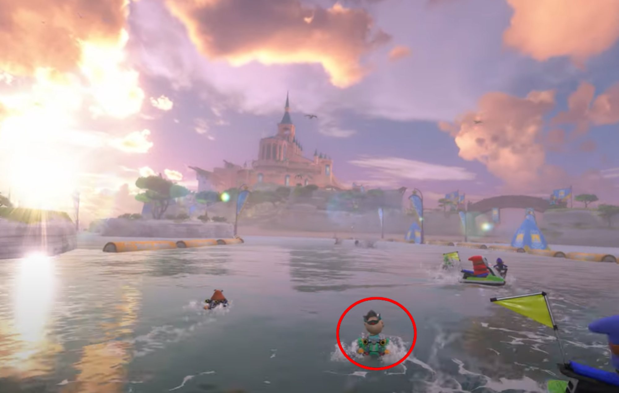 Mario Kart World Characters: Baby Rosalina can be seen