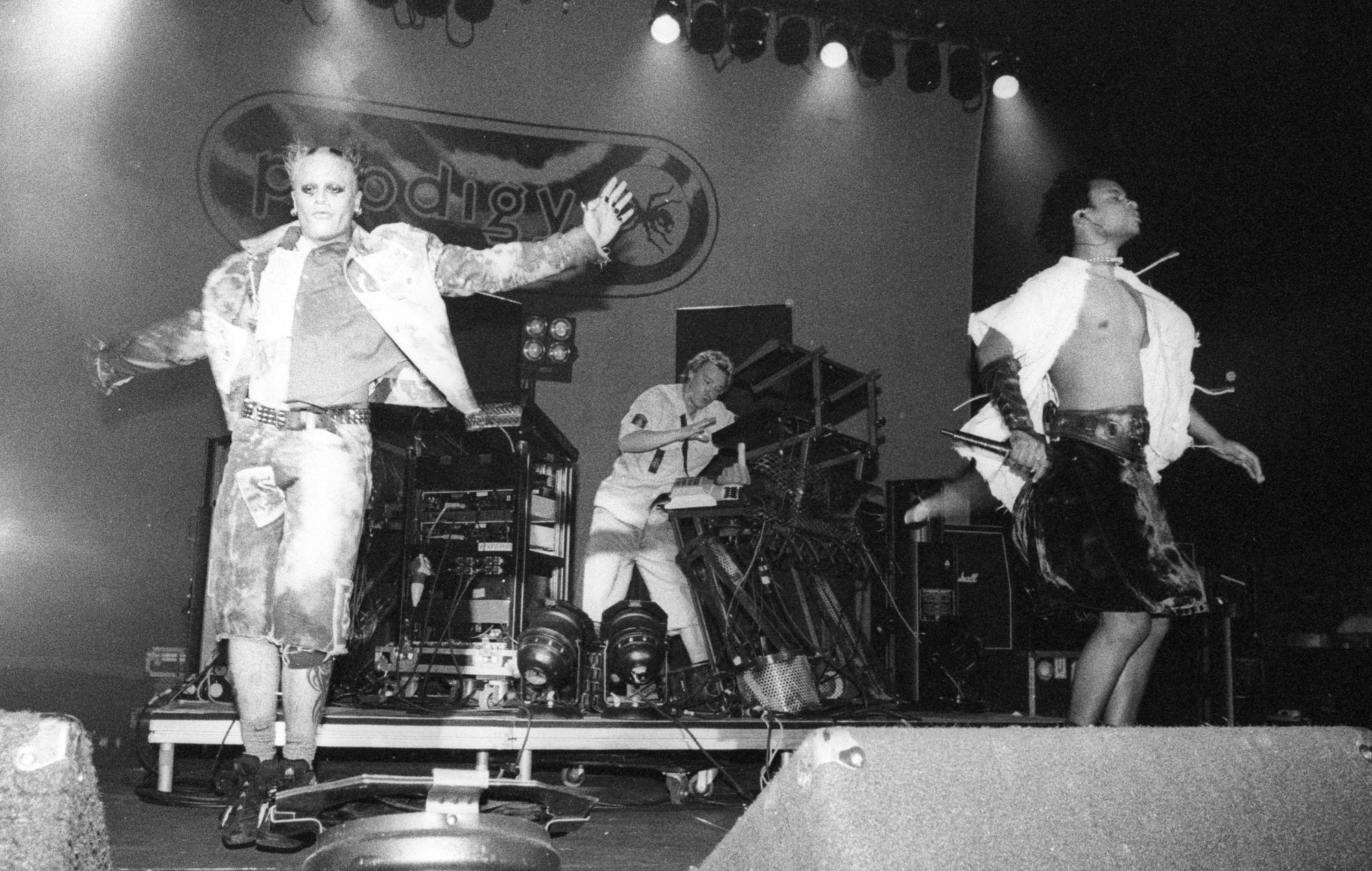 The Prodigy performs at the Mayan Theater, 1997