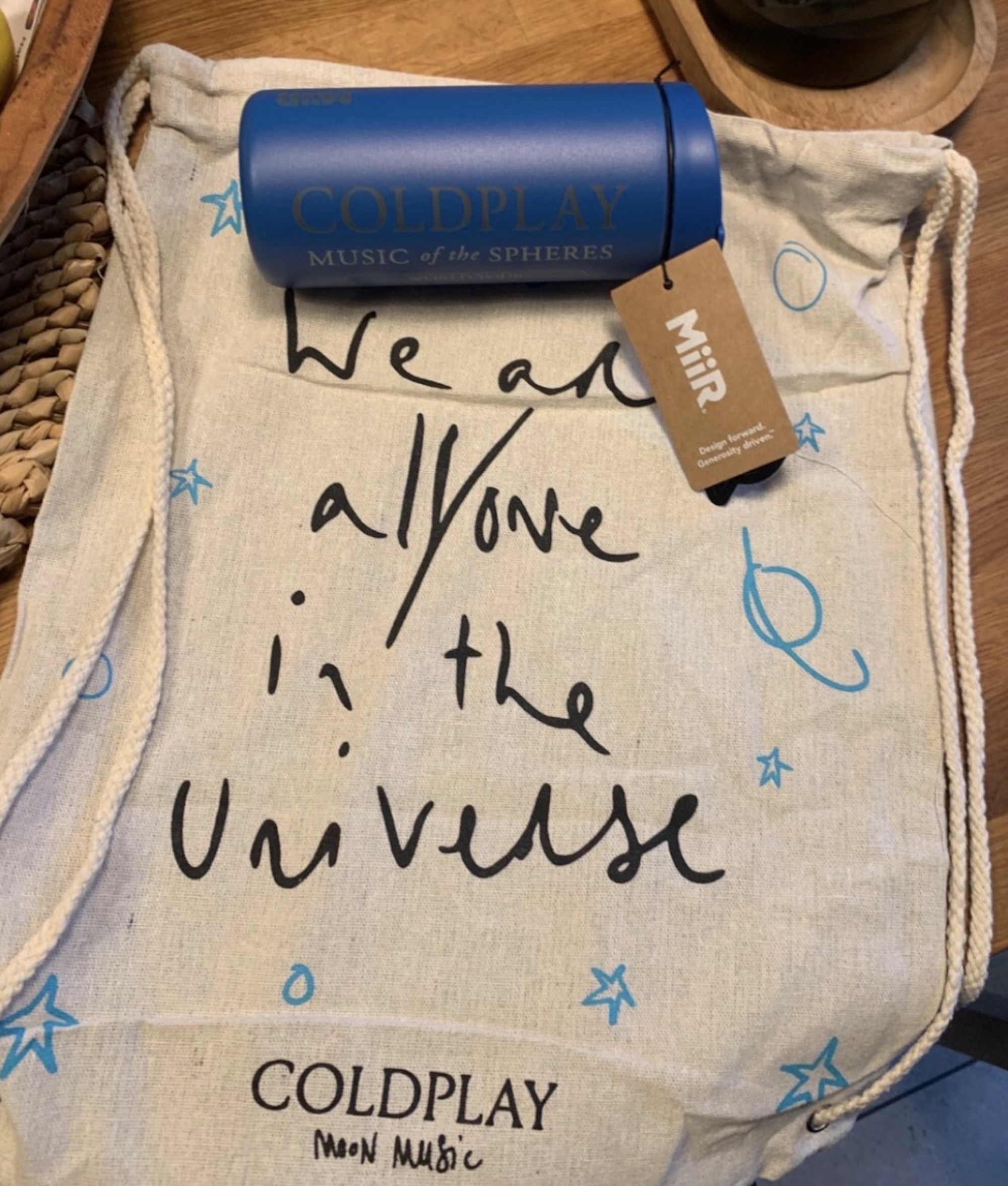 Merch Market London 2026, Coldplay merch. CREDIT: Press