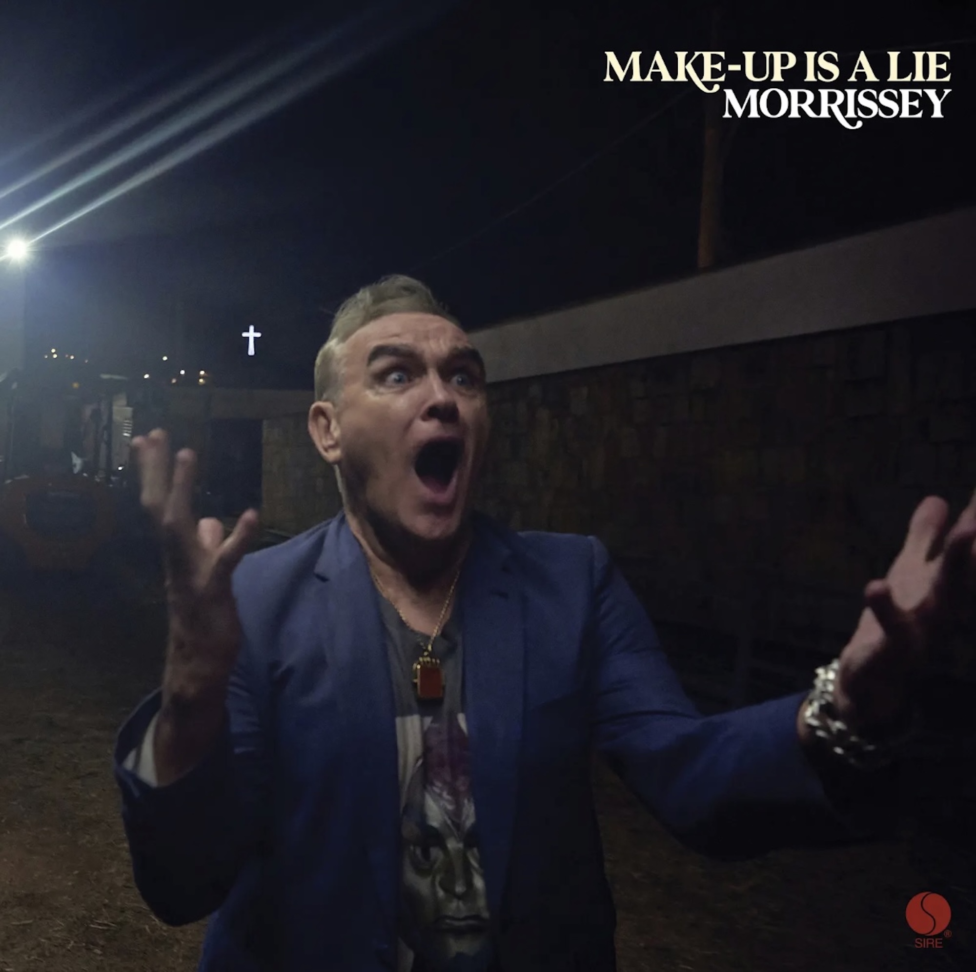 Morrissey 'Make-Up Is A Lie' artwork
