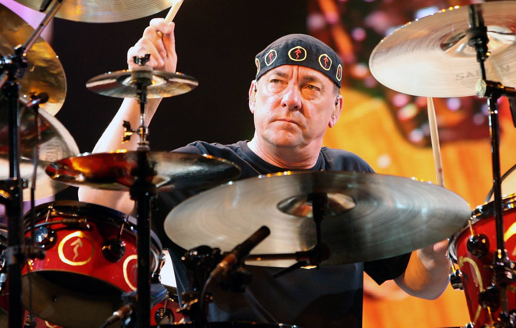 Rush drummer Neil Peart