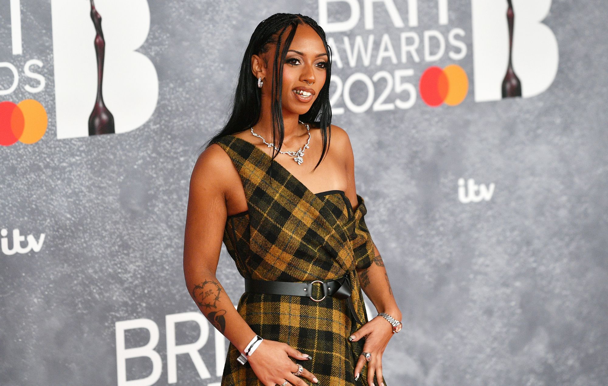 Nia Archives attends The BRIT Awards 2025