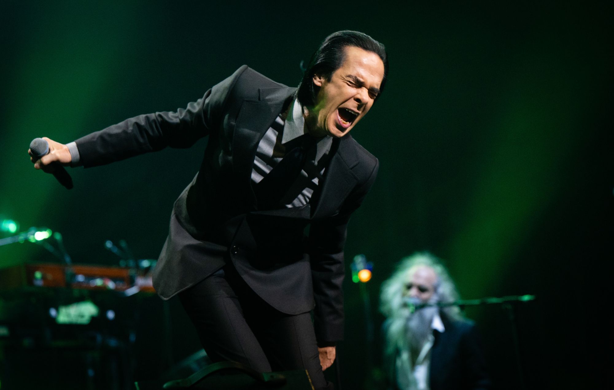 Nick Cave performs in 2024