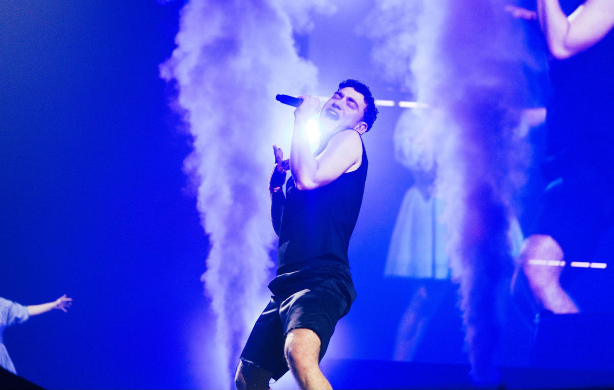 Olly Alexander at Trans Mission, Wembley. CREDIT: @Coco_amos