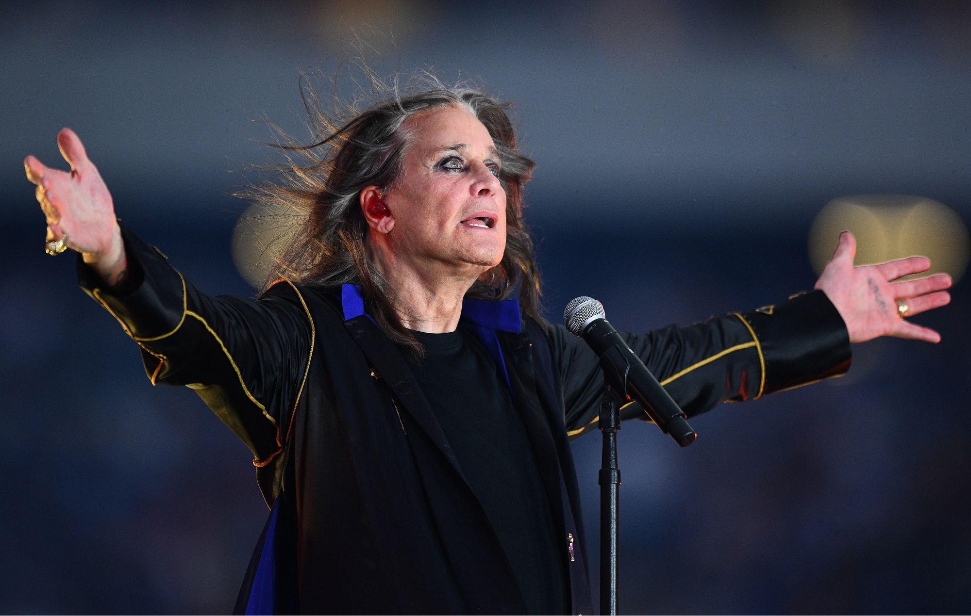Ozzy Osbourne performs live