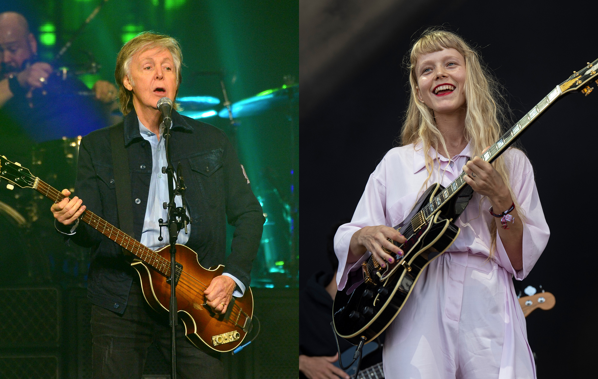 Paul McCartney and Alice Phoebe Lou