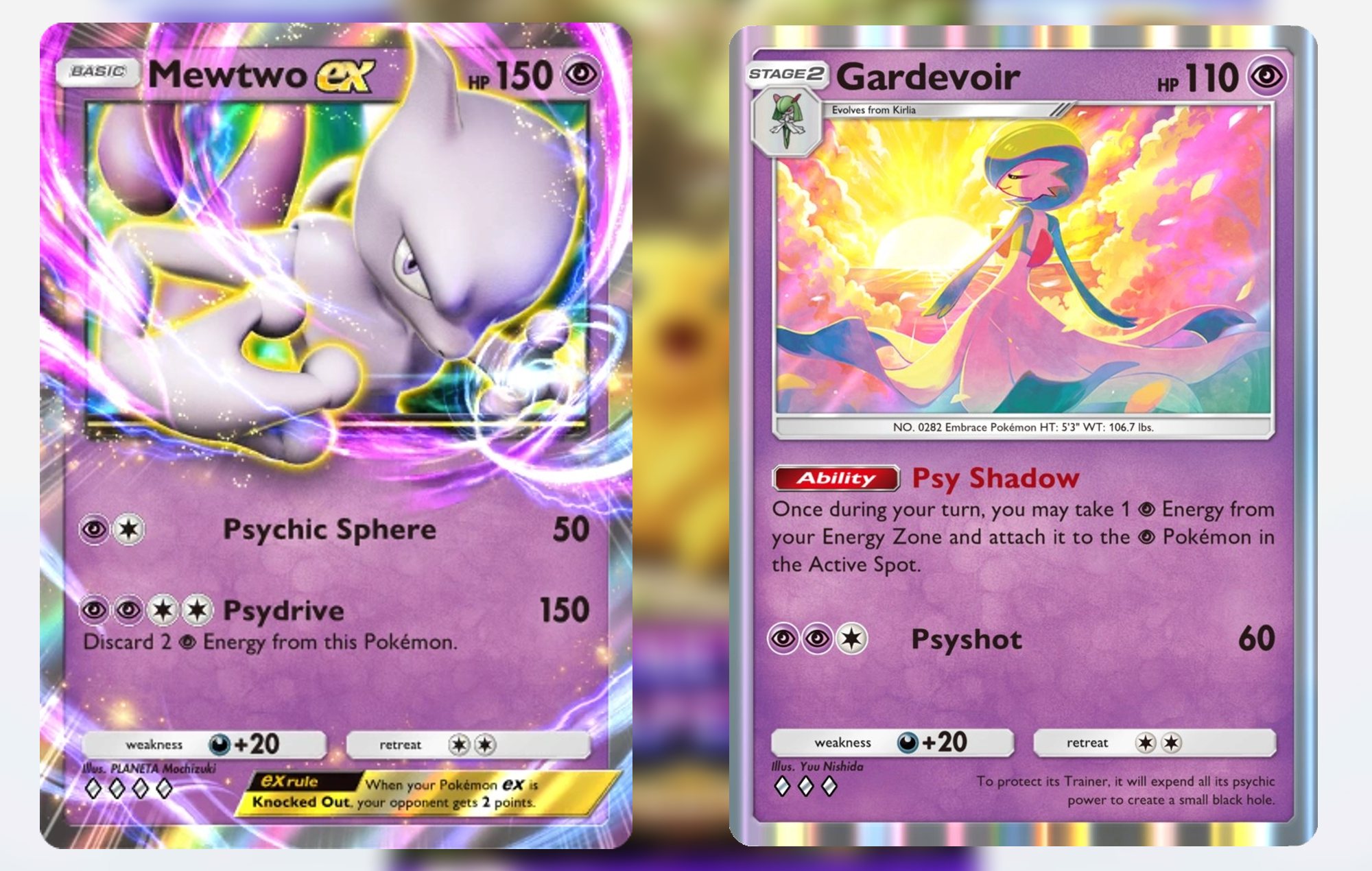 Pokemon TCG Pocket Best Decks: Both Mewtwo and Gardevoir can be seen