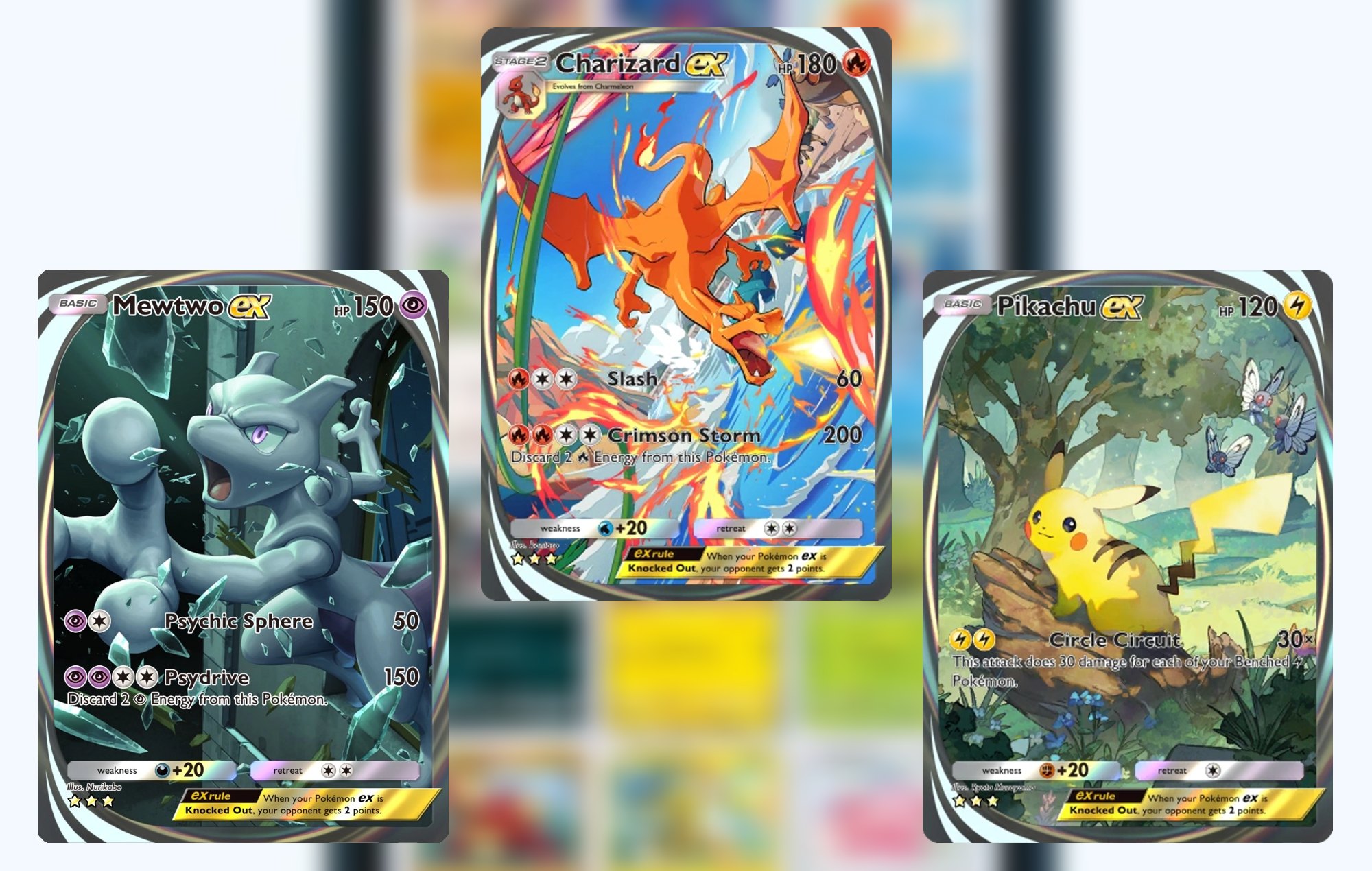 Pokemon TCG Pocket Rarest Cards: The Immersive cards can be seen