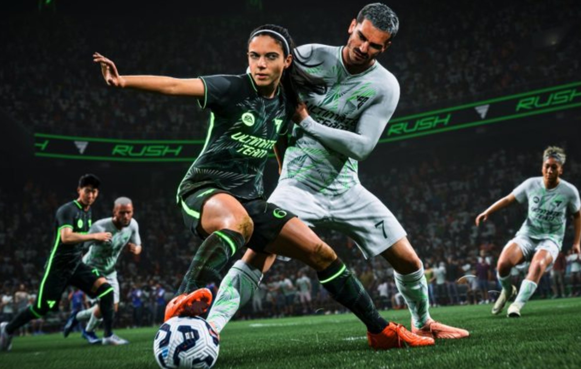 PS Plus April 2025 Games: Several footballers can be seen