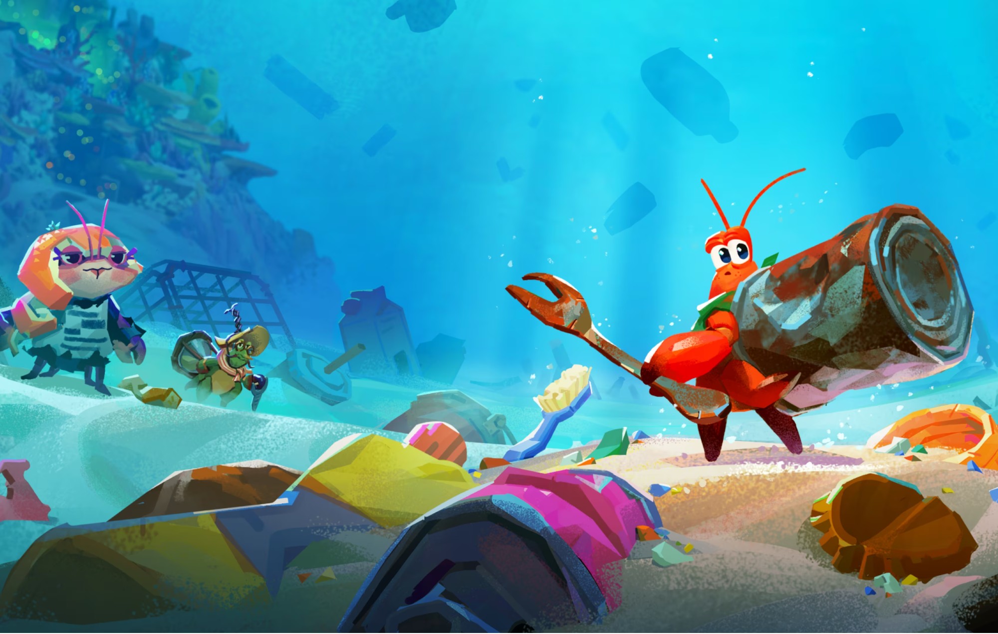 PS Plus November 2025: A crab can be seen in the ocean