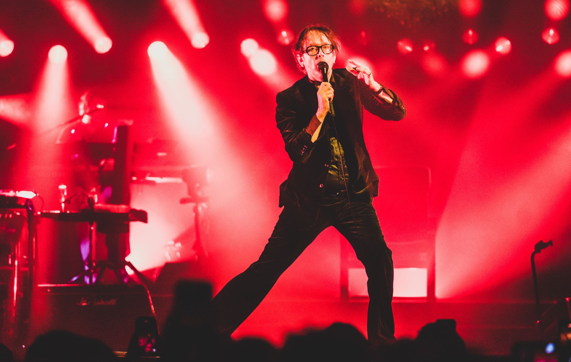 Jarvis Cocker performs with Pulp