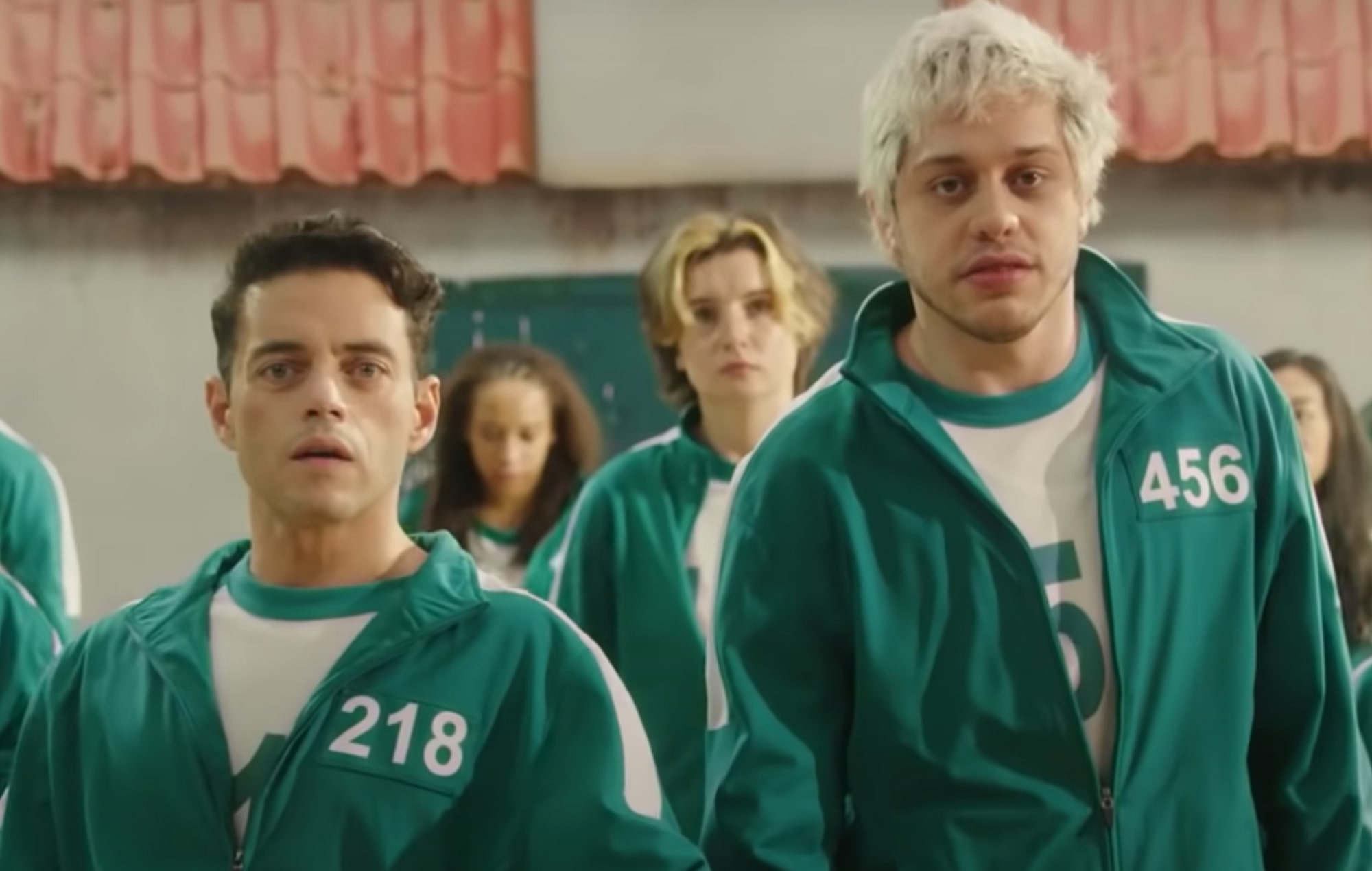 Rami Malek Pete Davidson SNL