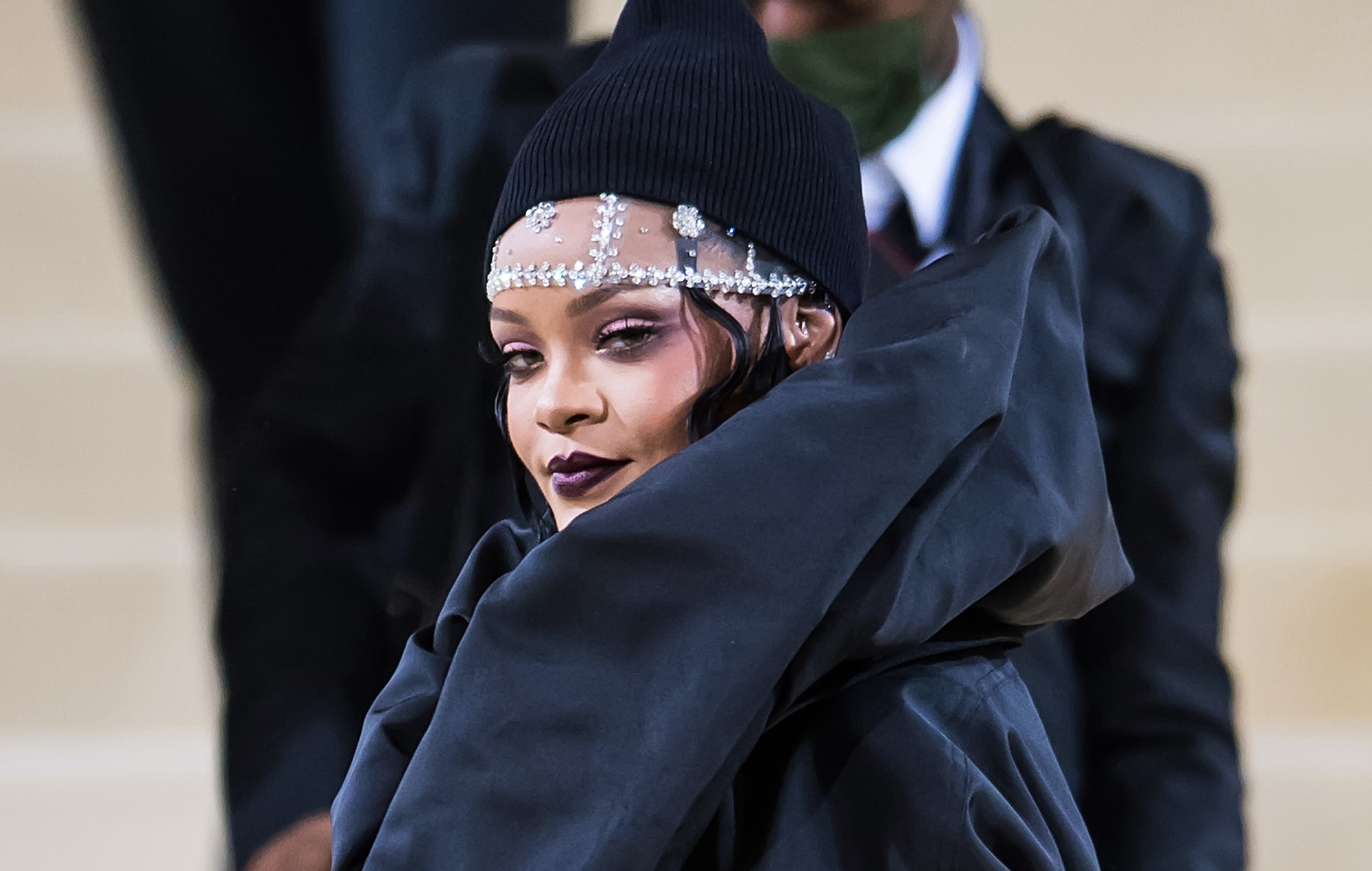 Rihanna attends The 2021 Met Gala