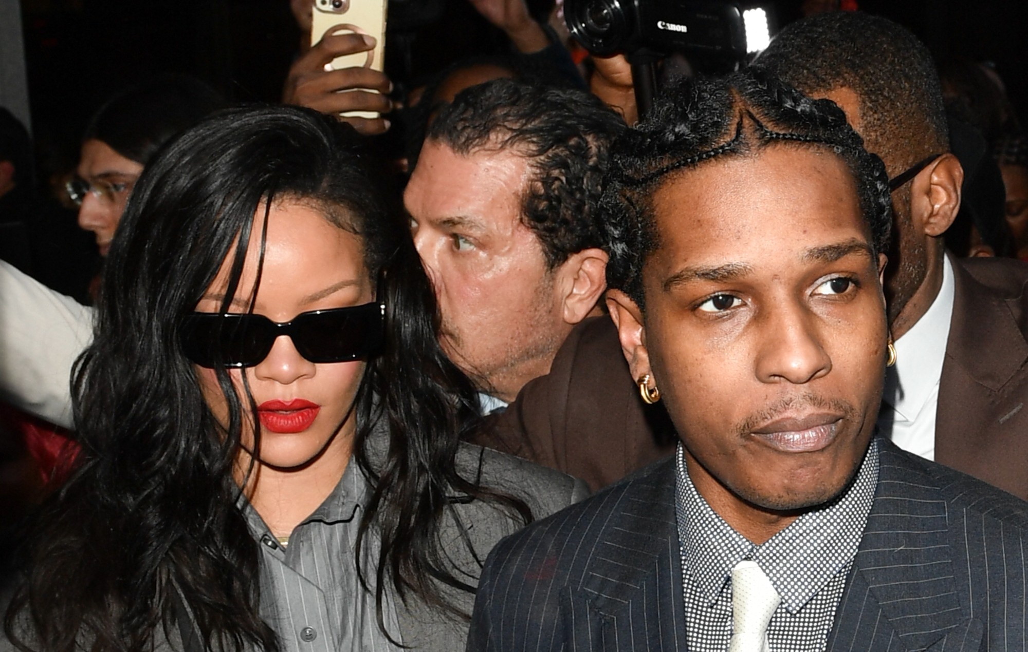 Rihanna and A$AP Rocky