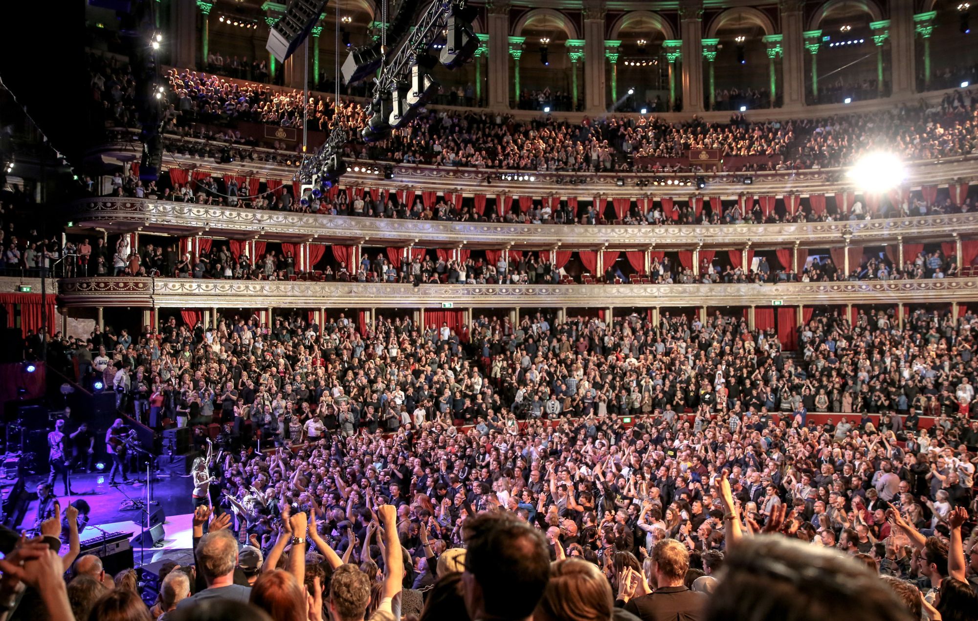 Iggy Pop performs on stage at Royal Albert Hall