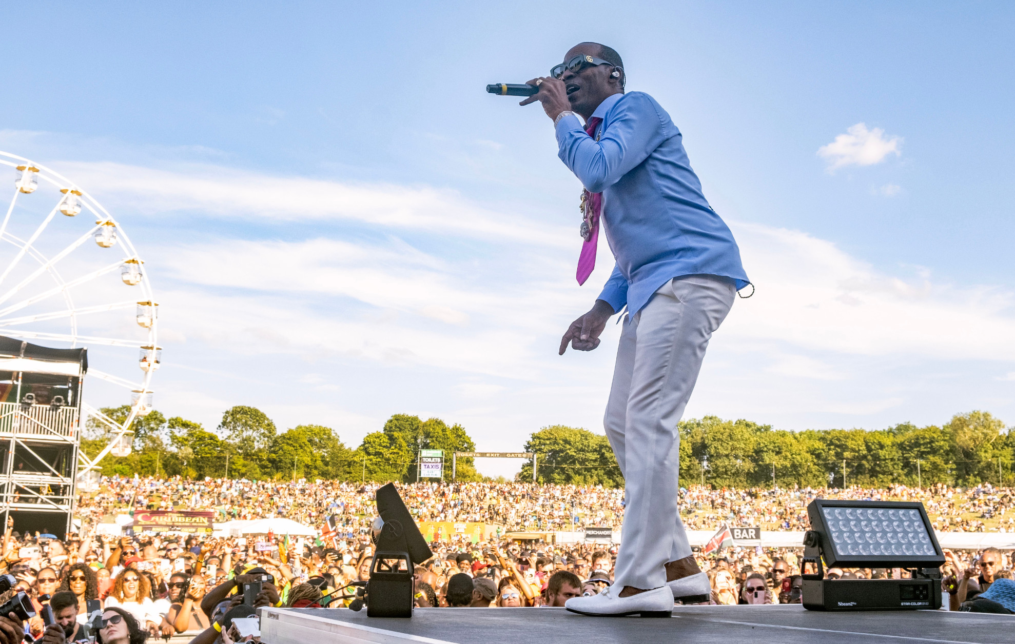Sanchez at Reggae Land 2024. Photo credit: David Corio/Redferns