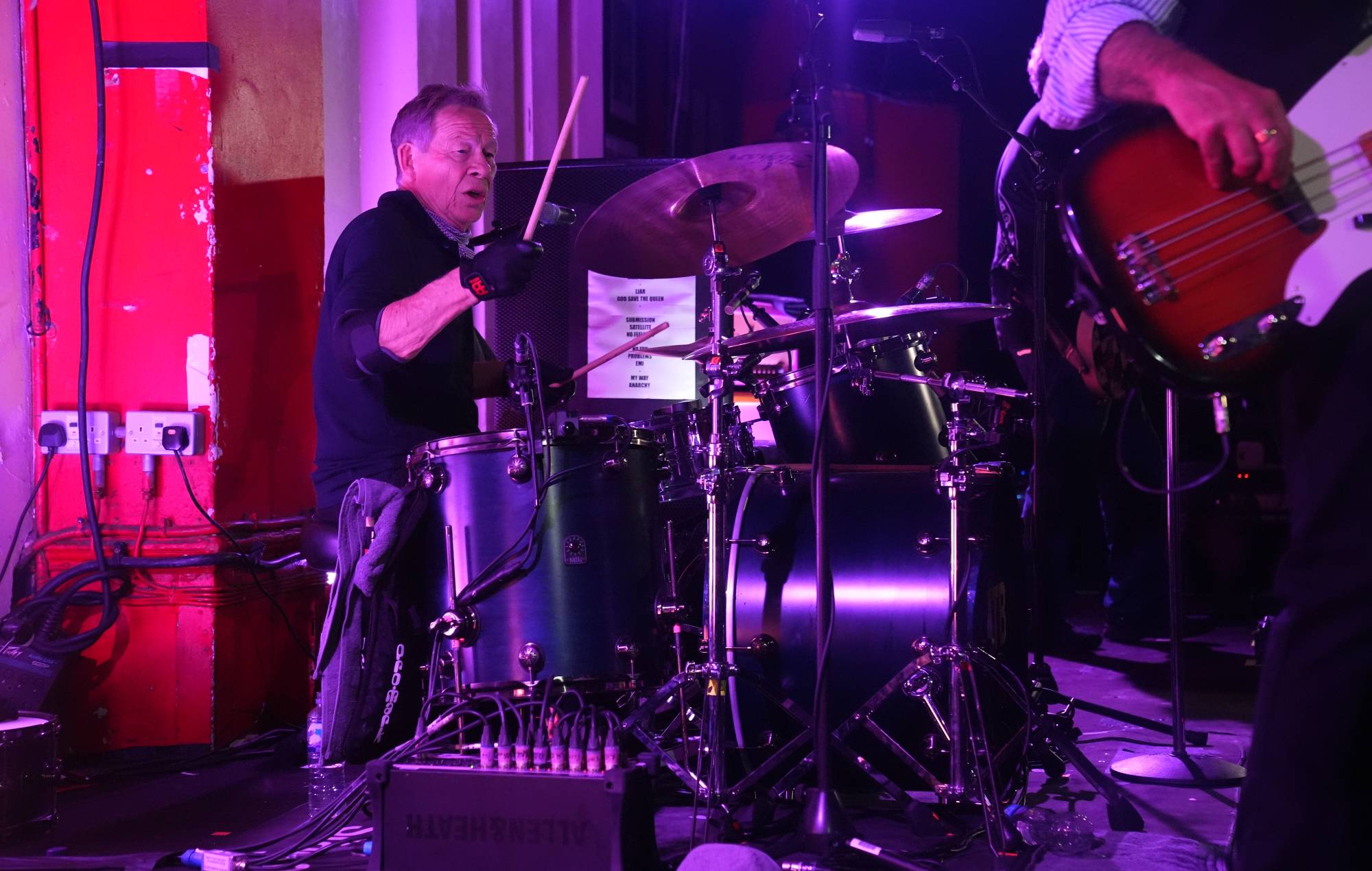 Sex Pistols featuring Frank Carter performing at The 100 Club, London (Photo by Lucy North/PA Images via Getty Images)