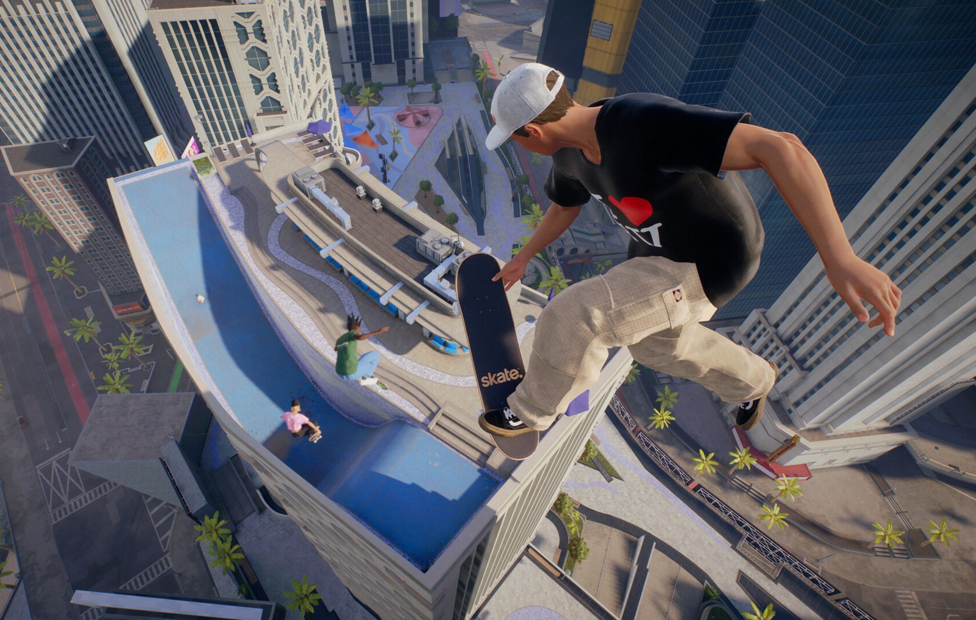 Skate Crossplay Crossprogression: A Skater can be seen.