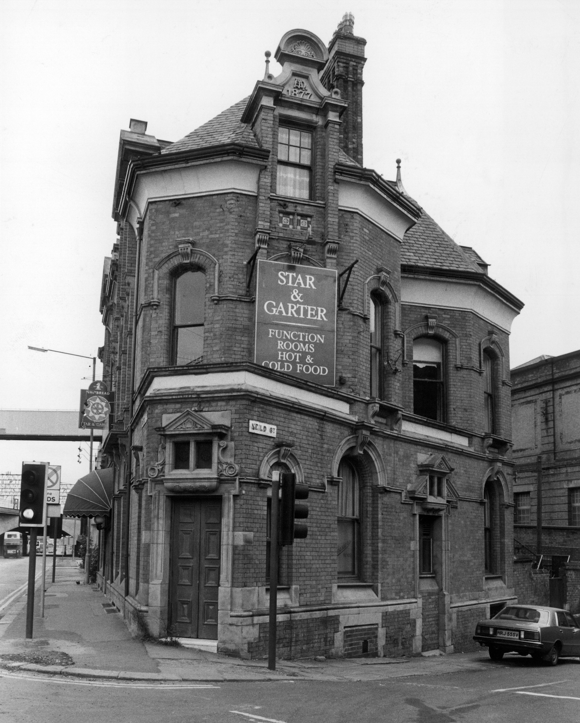 The Star & Garter, Fairfield Street, Manchester. 19th June 1986.