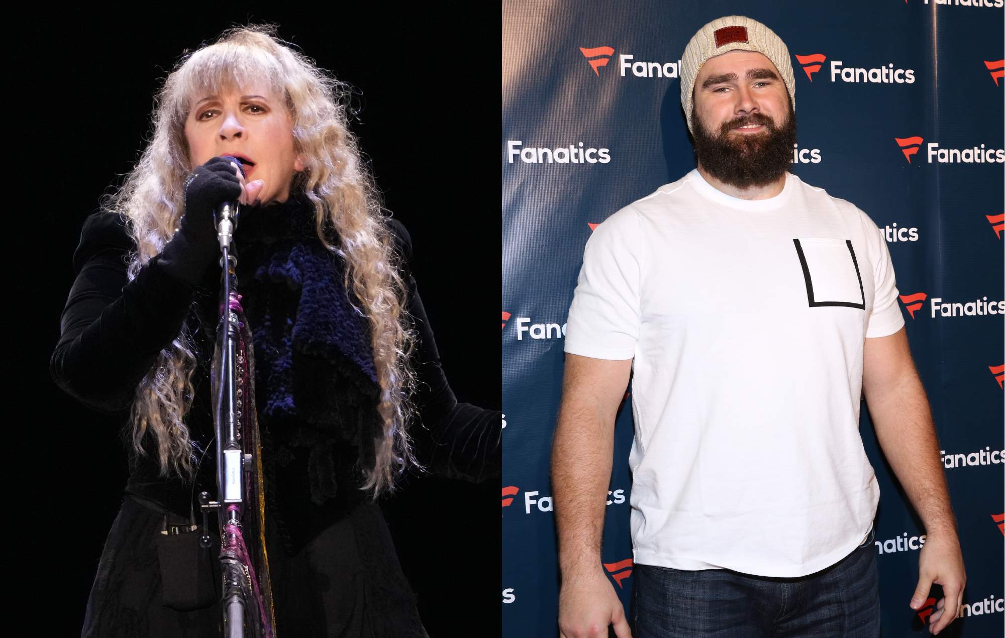 Stevie Nicks and Jason Kelce